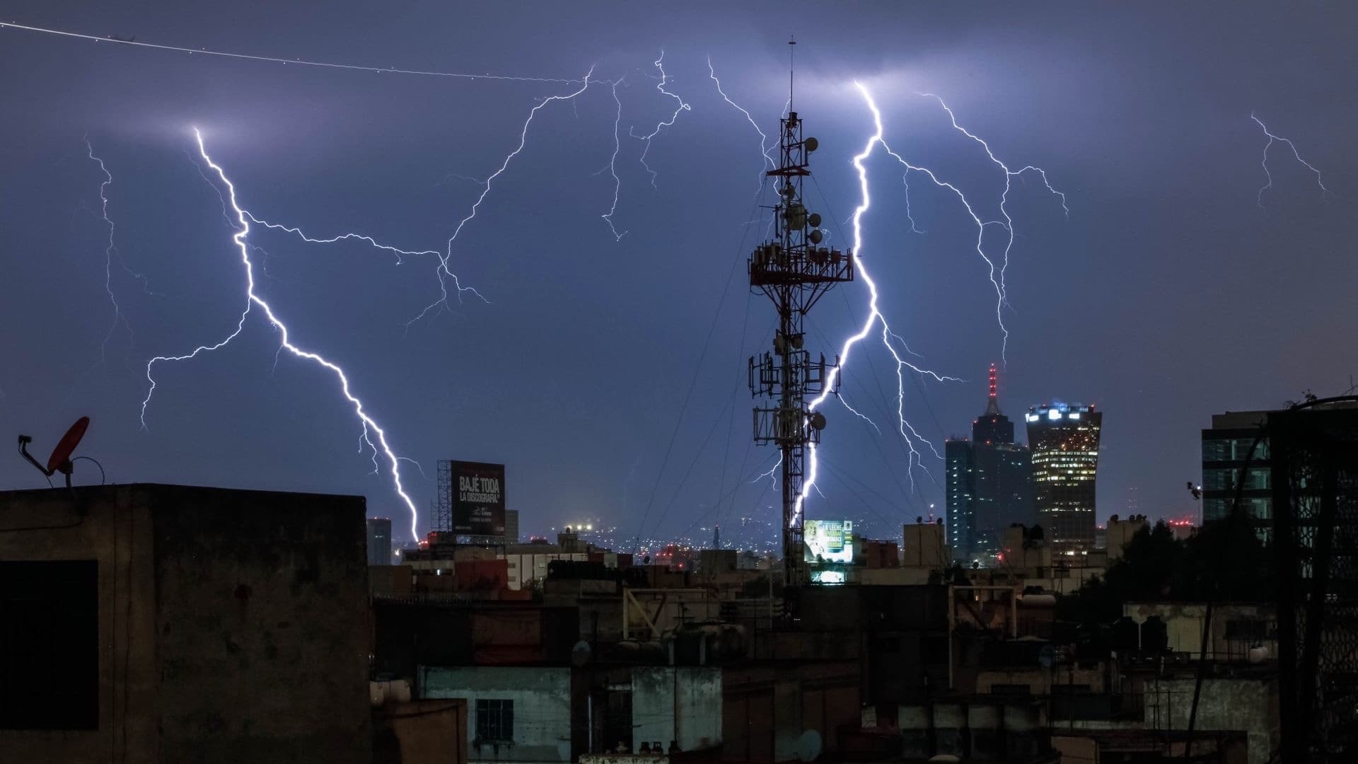 Rayo en la Ciudad de México