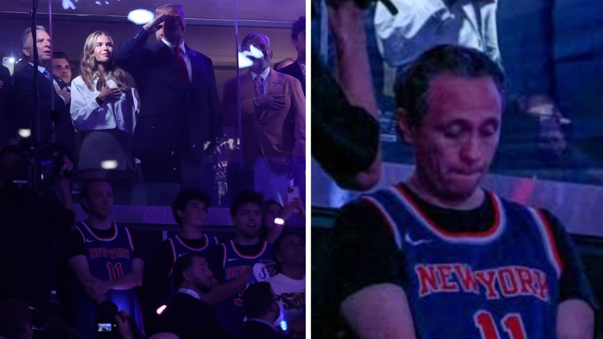 Renuncia Director del SAT Quintana Roo tras ir a Finales de NBA en NY, Captado Abajo de Trump