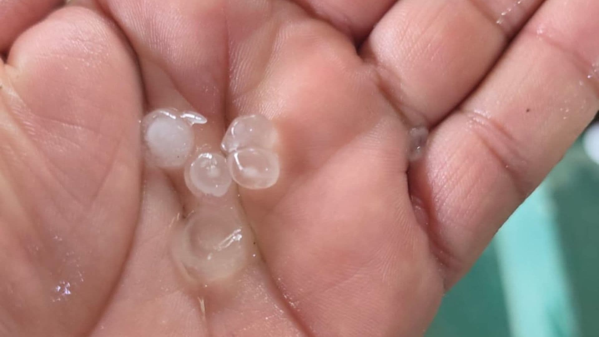 Tormenta Eléctrica Provoca Granizada en Varios Sectores de Las Choapas, Veracruz