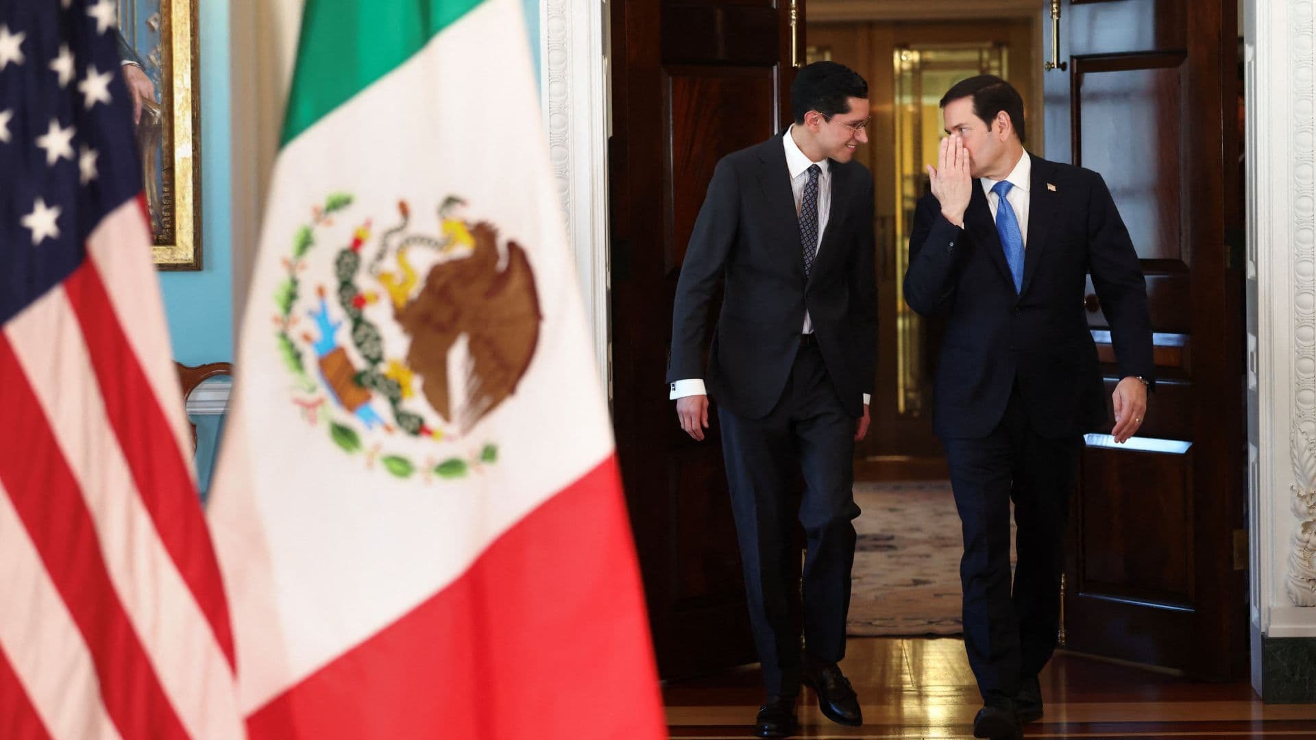 Roberto Velaso y Marco Rubio