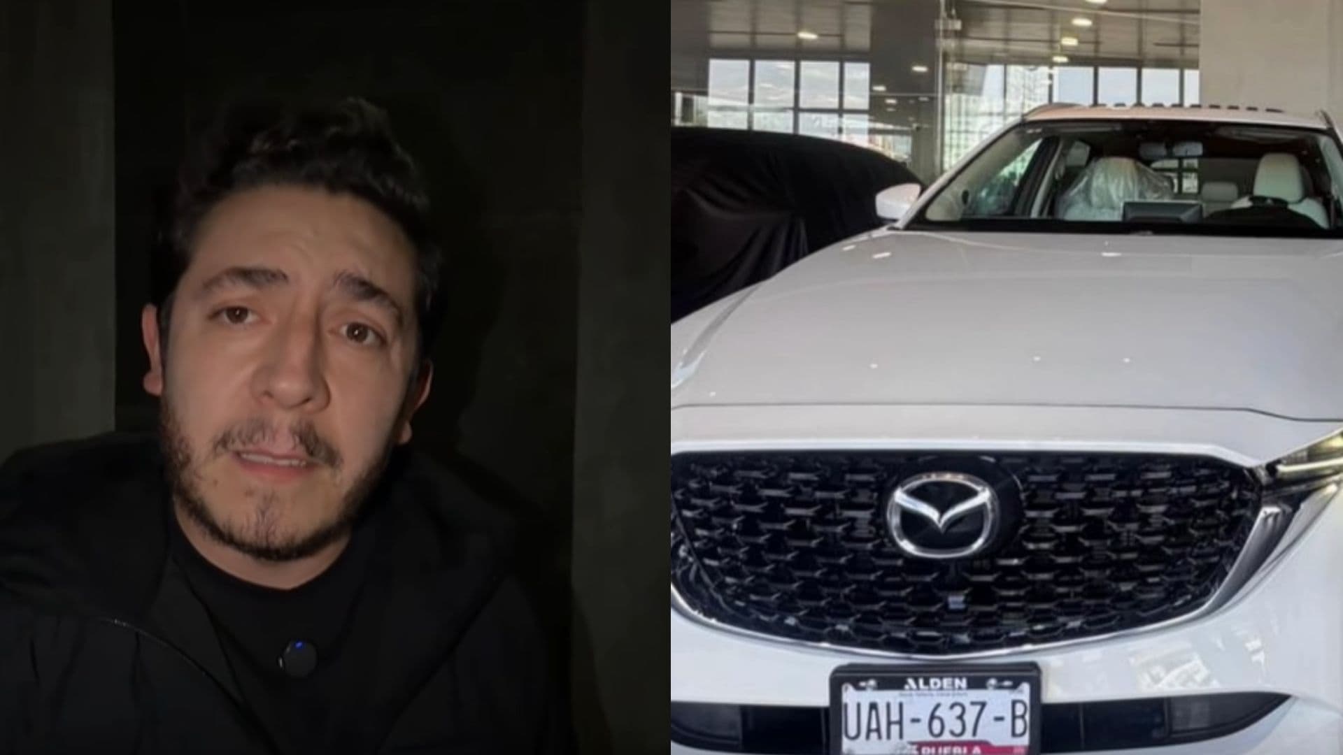 La unidad fue captada en un video después del robo.