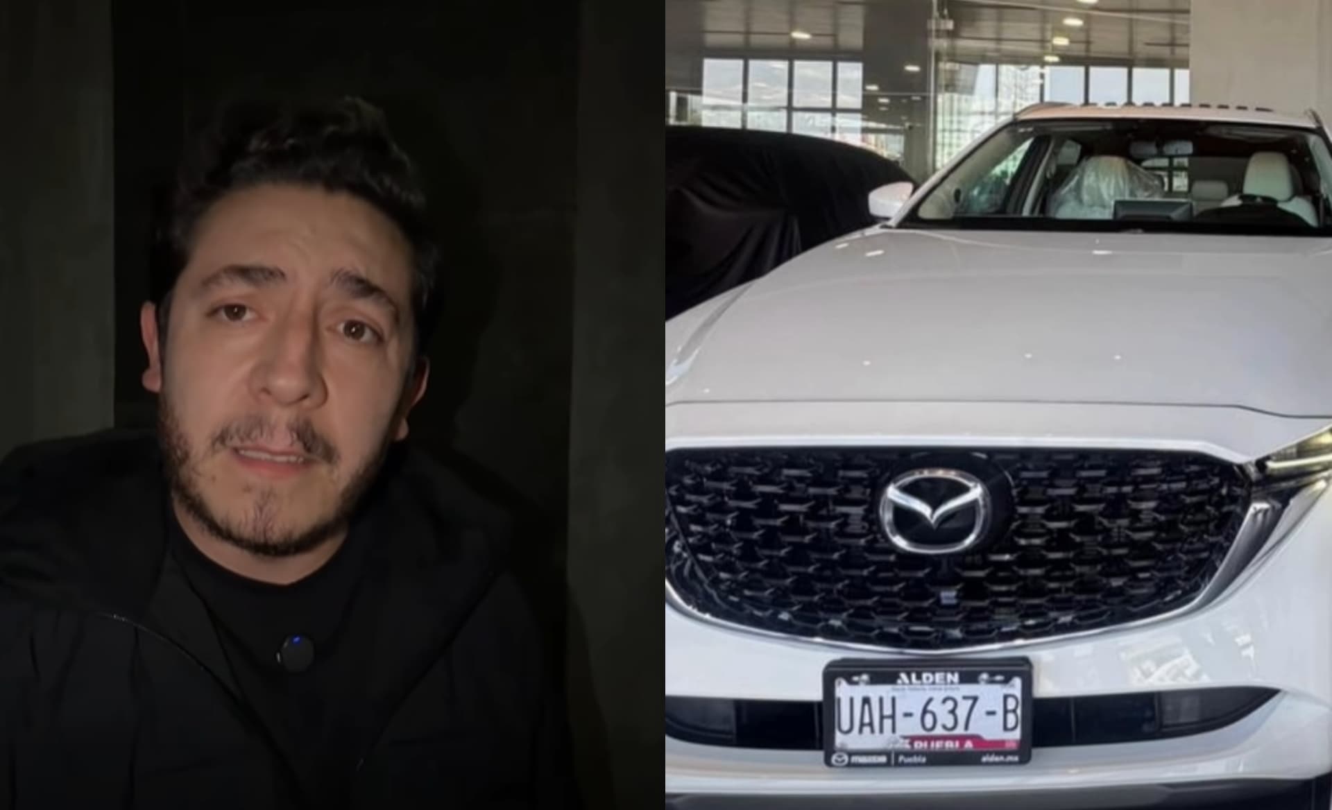 La unidad fue captada en un video después del robo.
