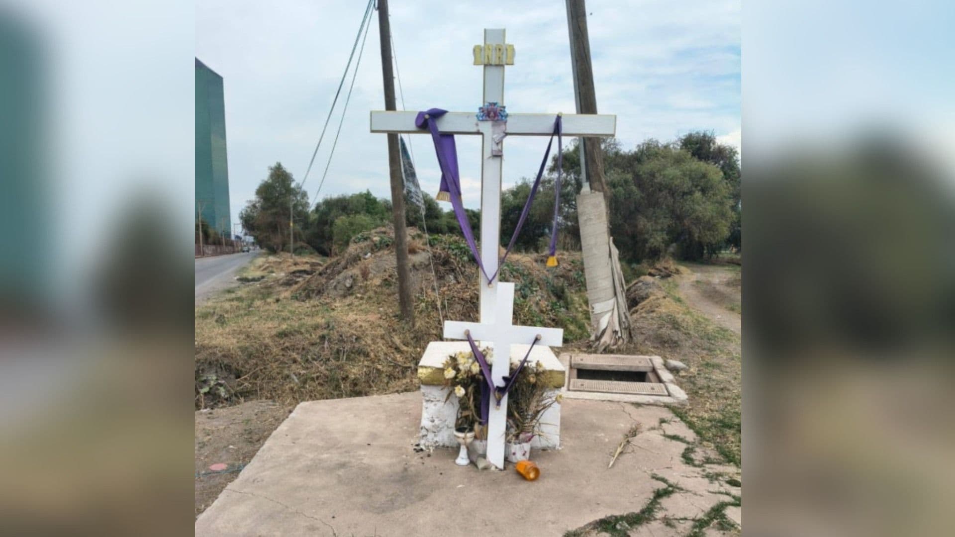 Las piezas habían sido arrancadas de las tumbas del camposanto.