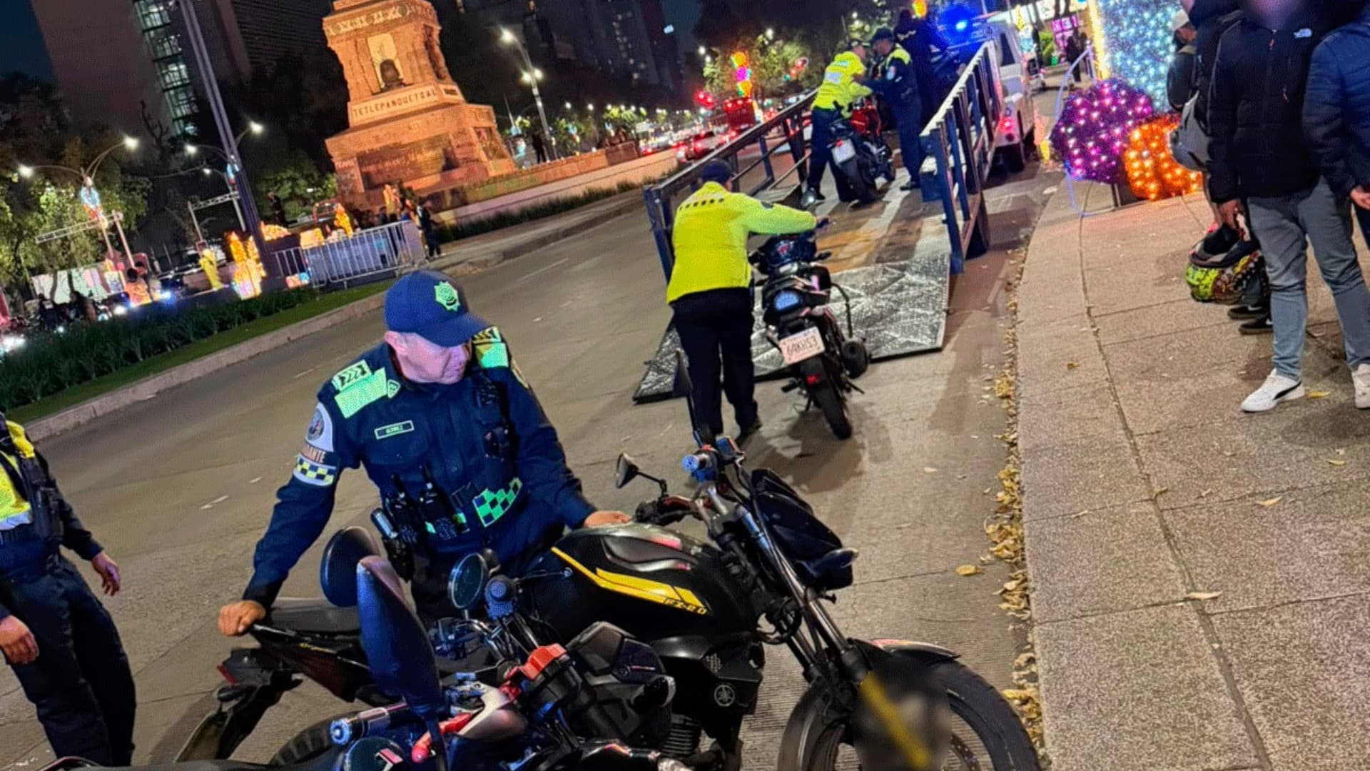 Policías de tránsito