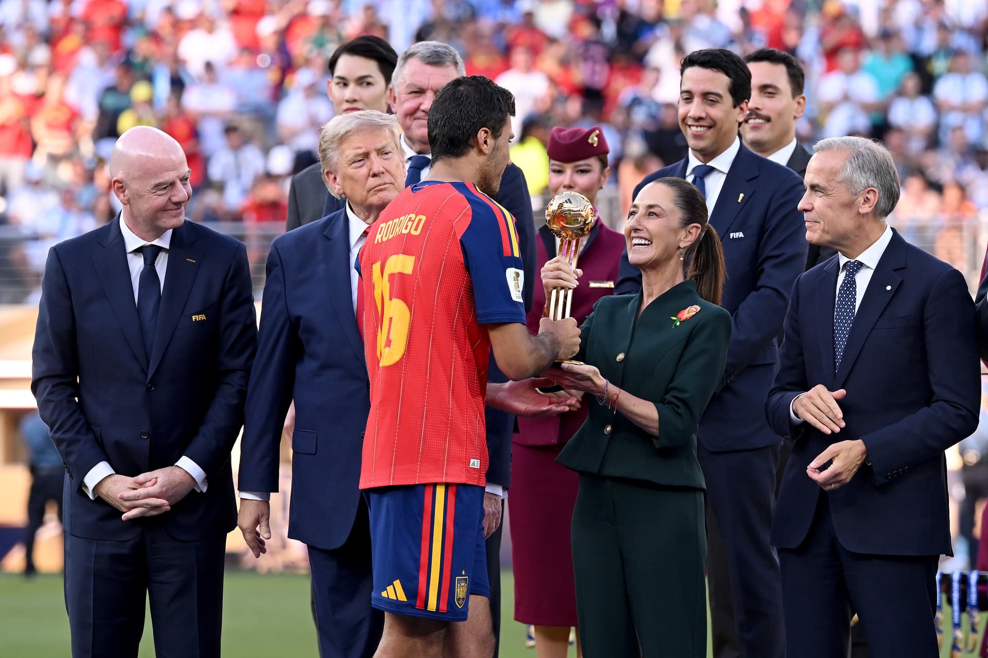 Rodri, de la selección de España
