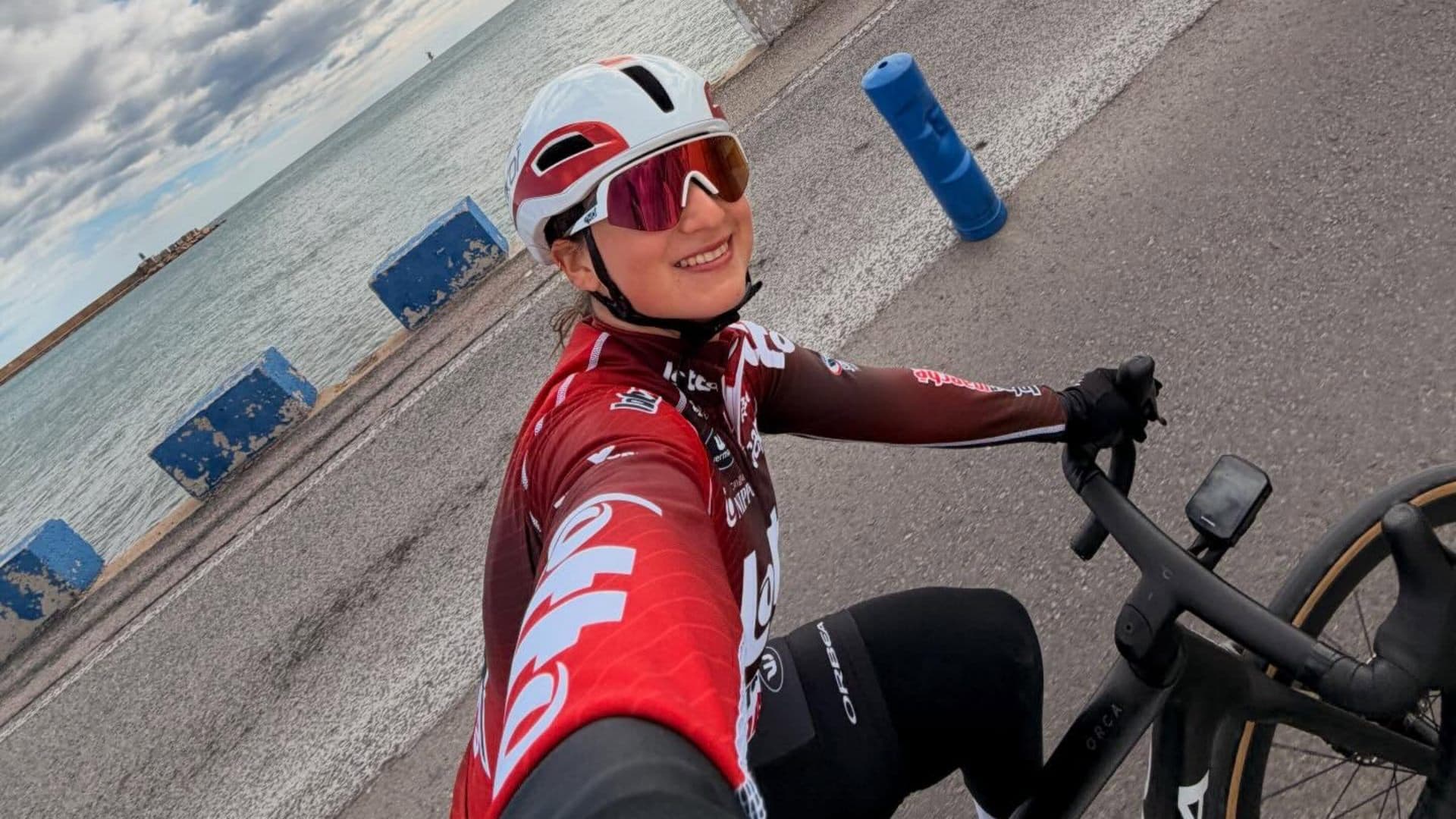 Romina Hinojosa, ciclista mexicana