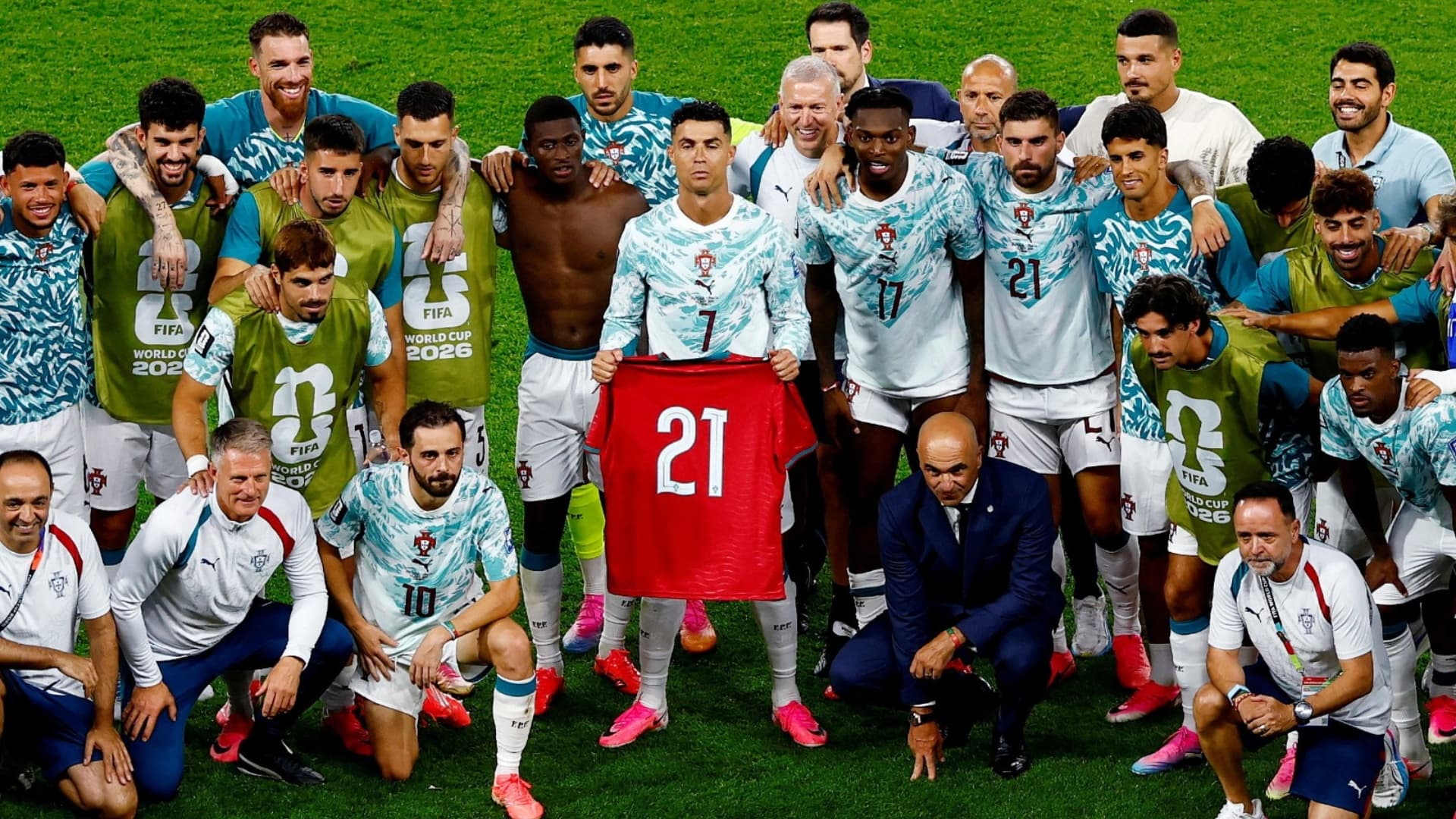 ¿Por Qué Cristiano Ronaldo usó Camiseta 21 al Final de Victoria vs Croacia?