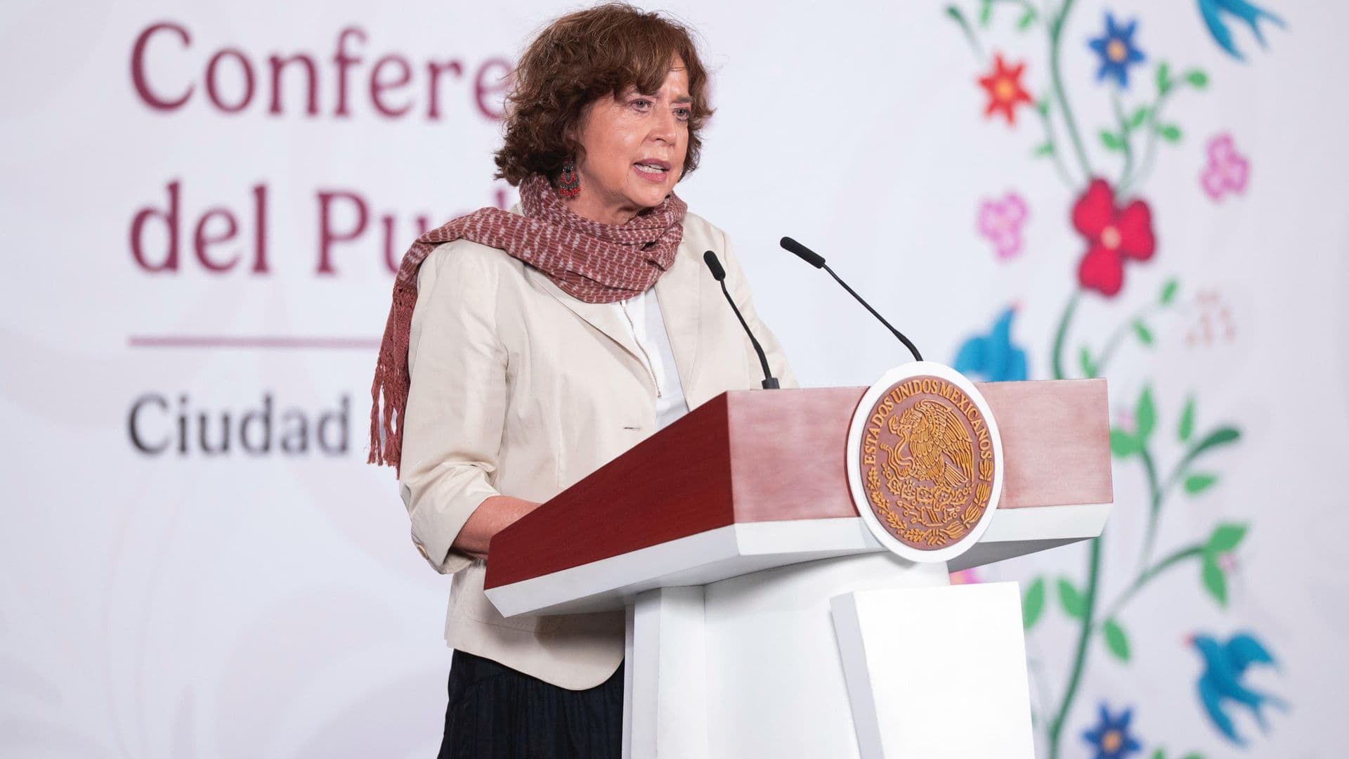 Rosaura Ruiz, titular de la Secretaría de Ciencias, Humanidades, Tecnología e Innovación