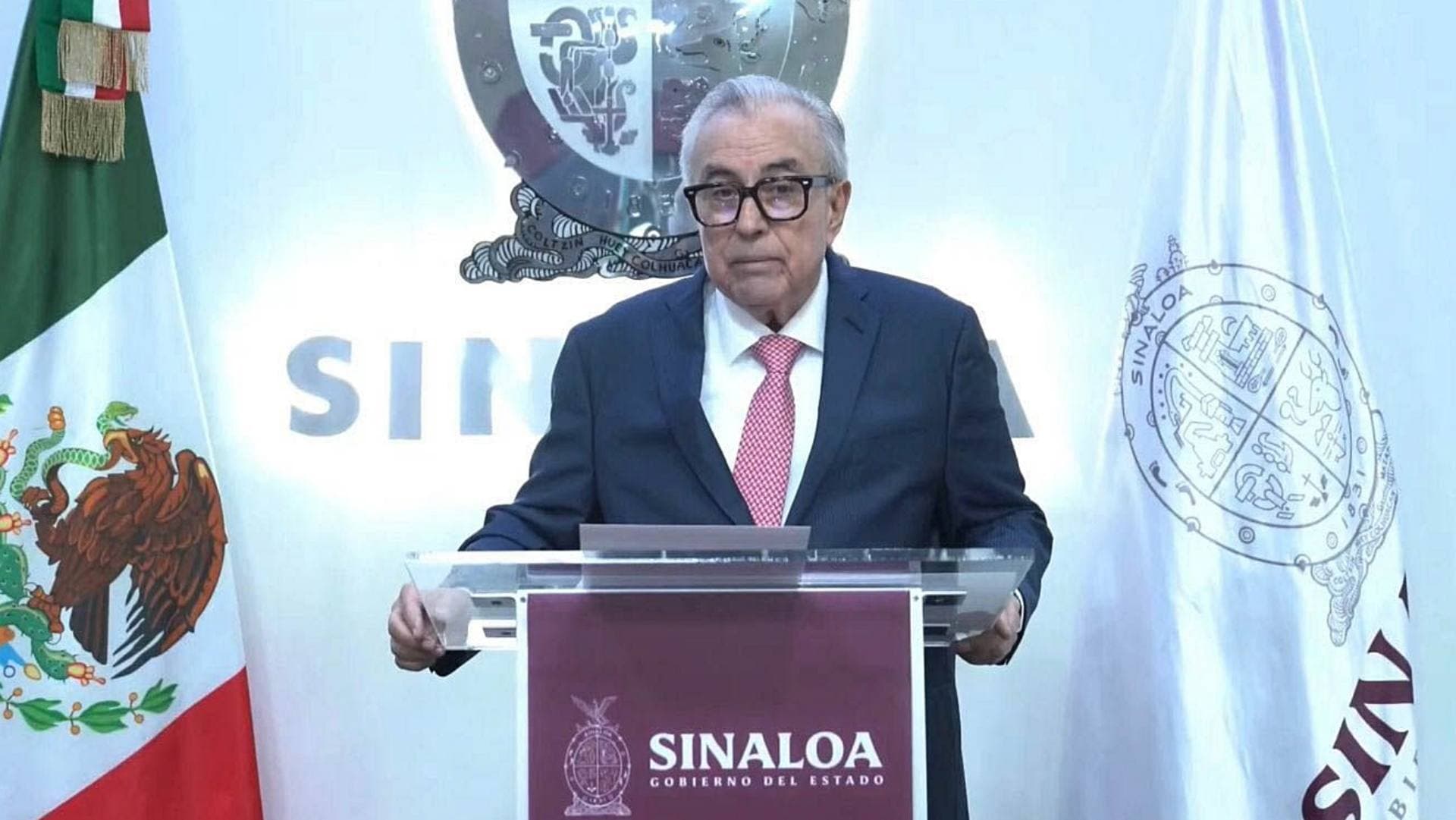 Rubén Rocha Moya, gobernador de Sinaloa con licencia