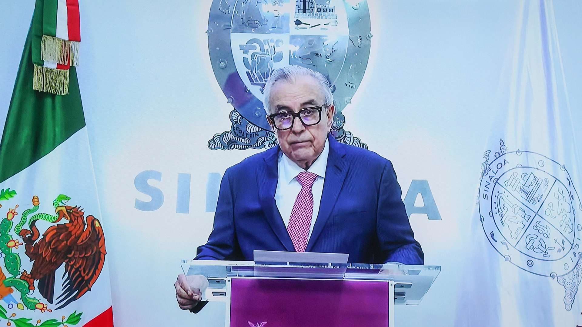 Rubén Rocha Moya durante anuncio el 1 de mayo de 2026. Foto: Cuartoscuro | Archivo