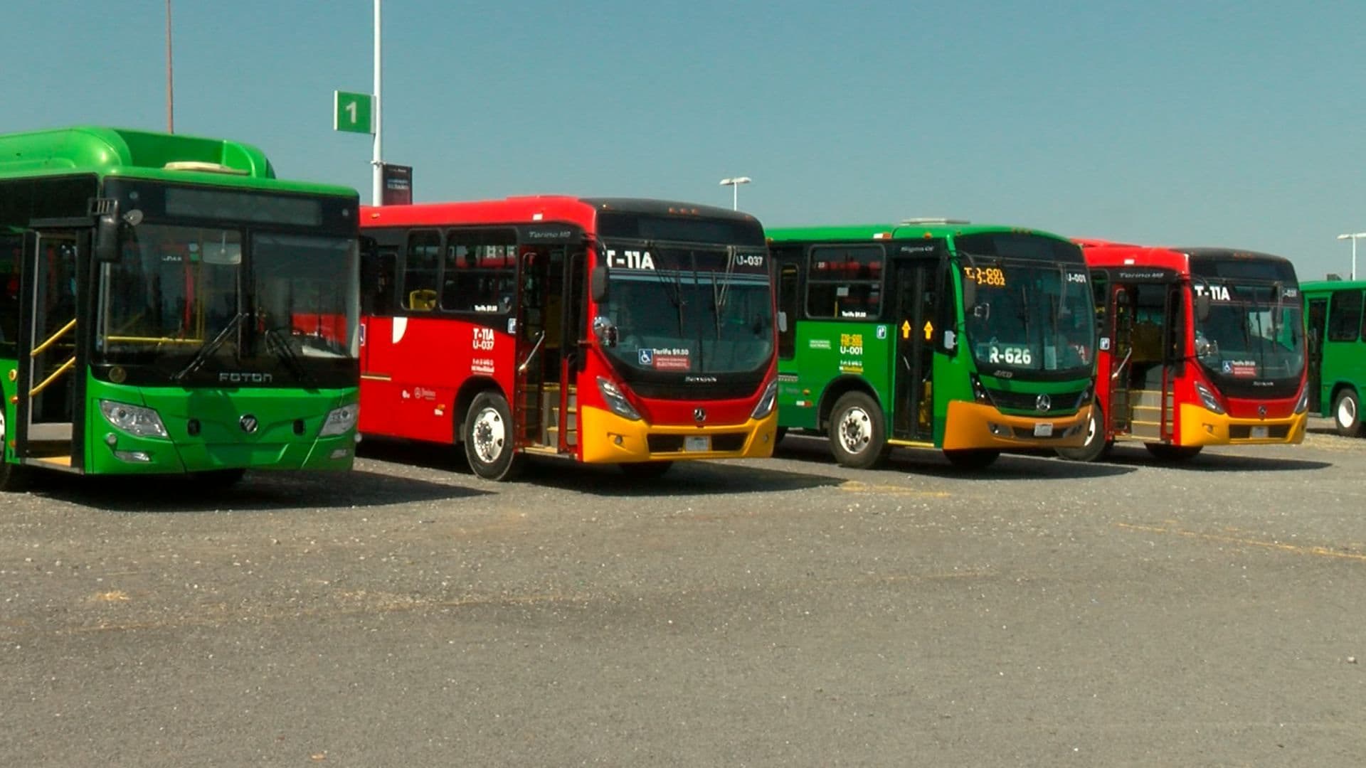 camiones transporte público Guadalajara