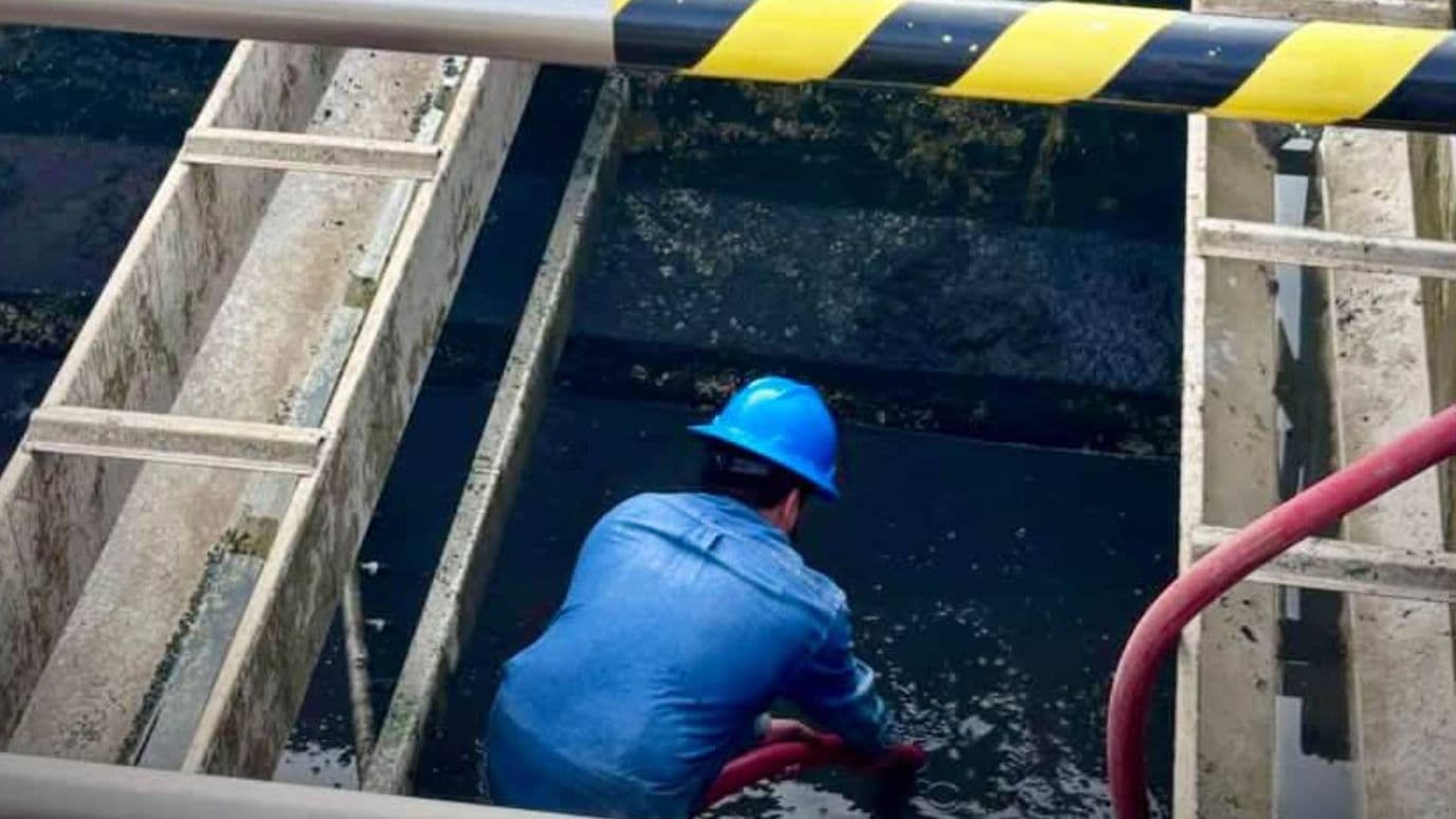 trabajos de saneamiento intensivo en Planta Miravalle