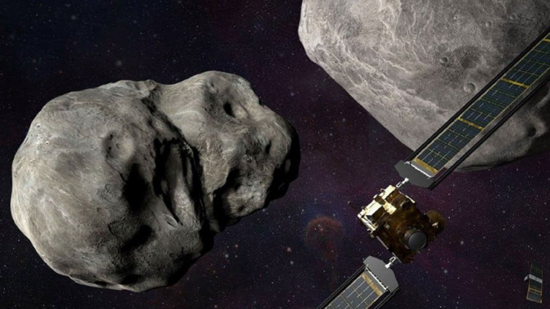 Imagen de un asteroide