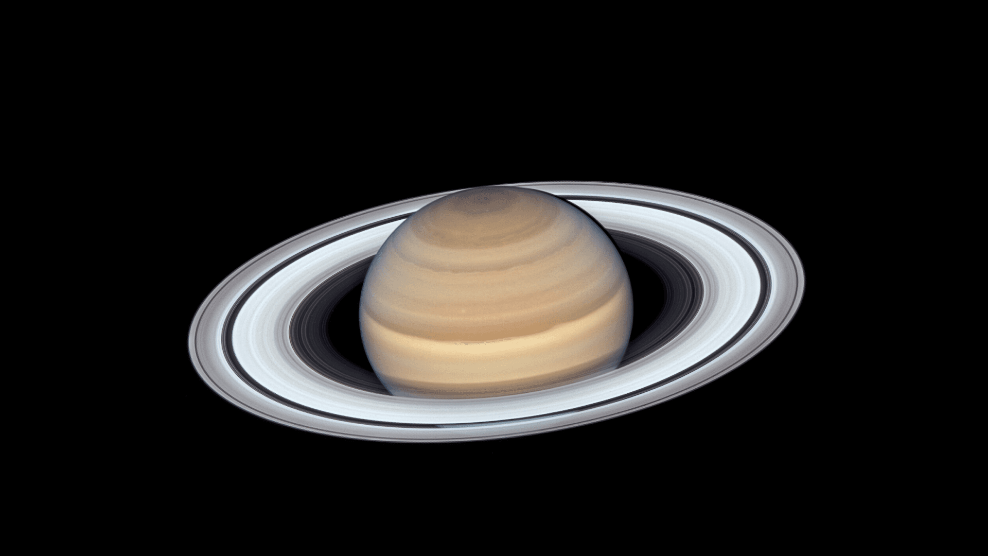 Saturno visto por el telescopio Hubble
