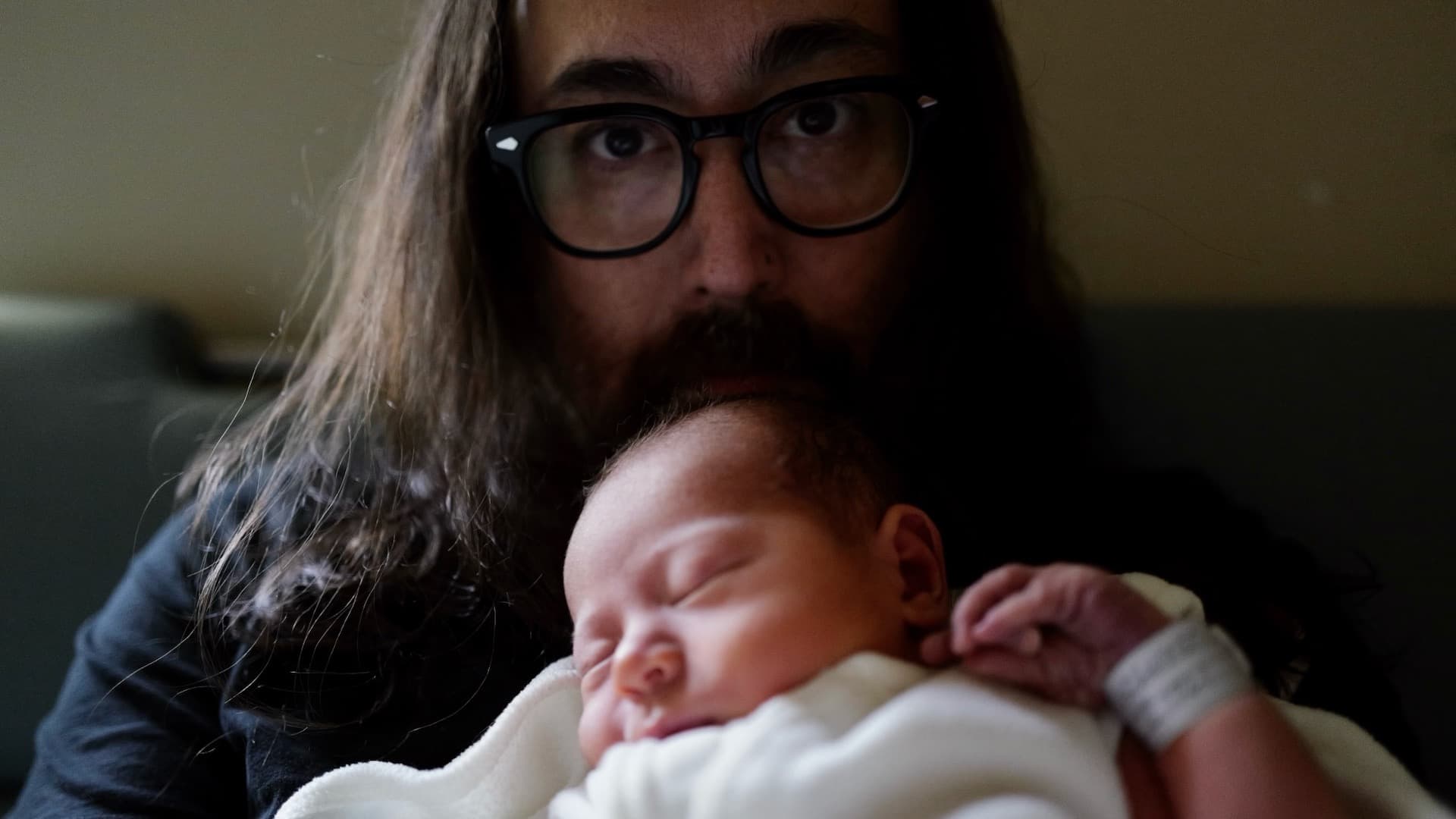 Seán Ono Lennon y su hijo