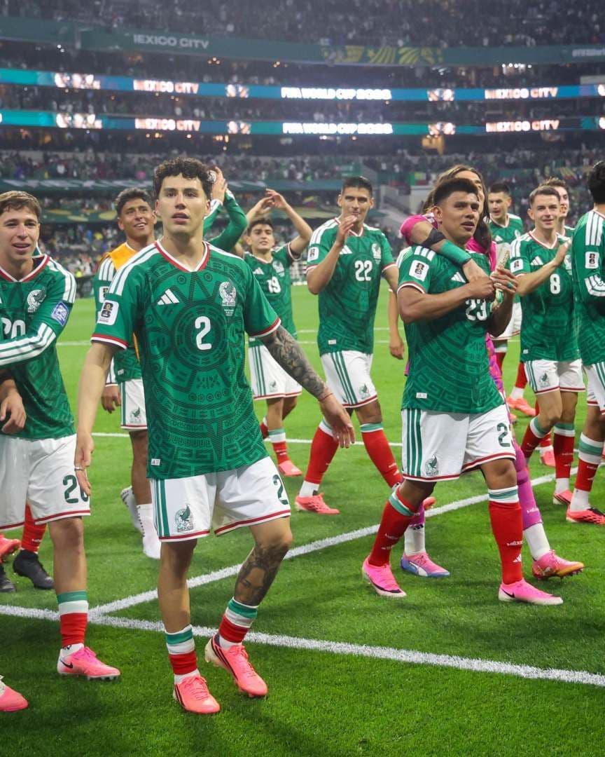 México vence 2-0 a Ecuador en partido de 16avos de final en el estadio sede CDMX. Foto: Cuartoscuro