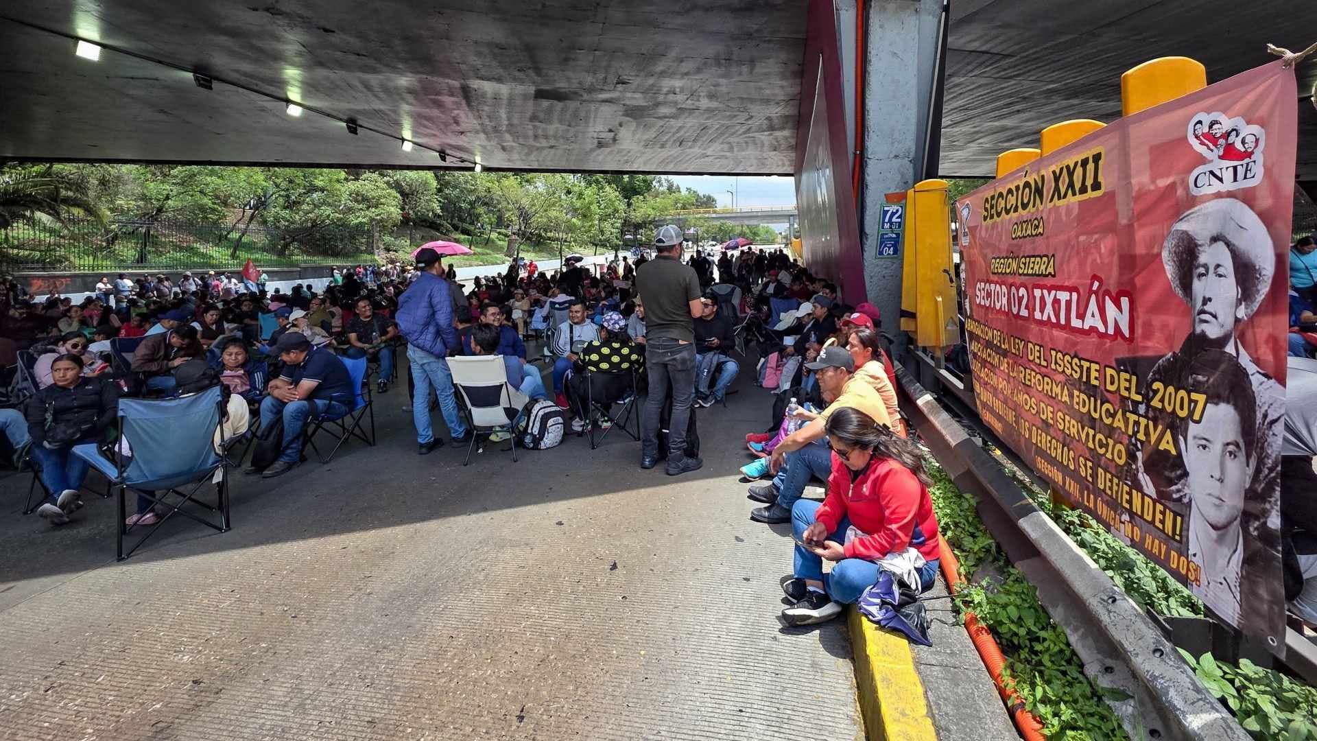 Segob Llama a la CNTE al Diálogo tras Bloqueo en Circuito Interior de CDMX
