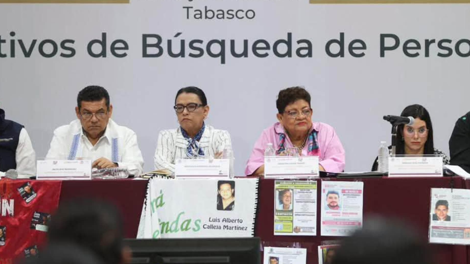 Se Reúnen Segob y FGR con Colectivos de Búsqueda en Tabasco