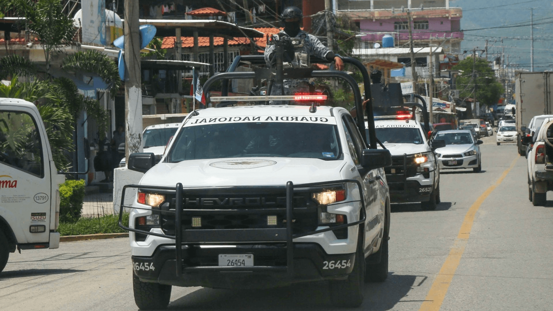 Elementos de la Guardia Nacional