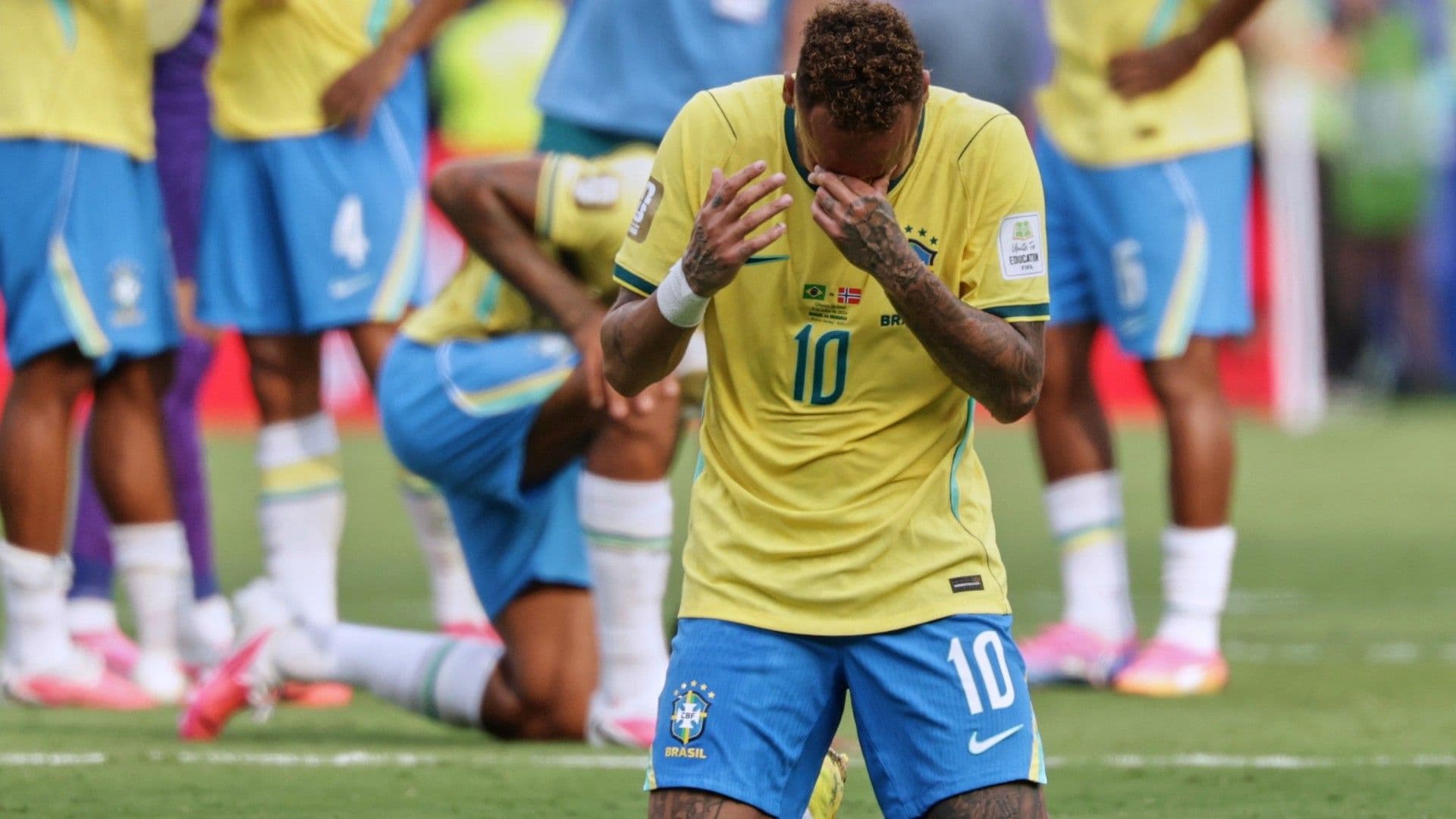 Selección de Brasil eliminada en octavos de final del Mundial 2026. Foto: AP