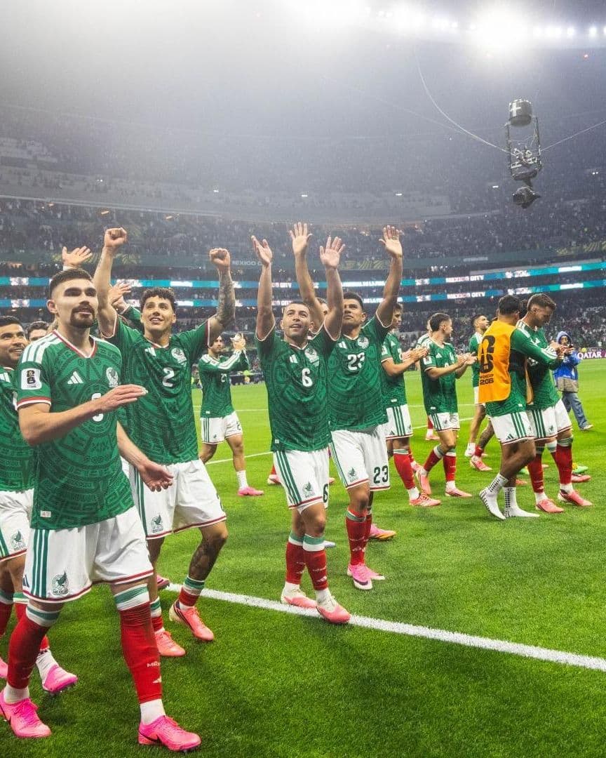 La Selección Mexicana durante encuentro con Ecuador