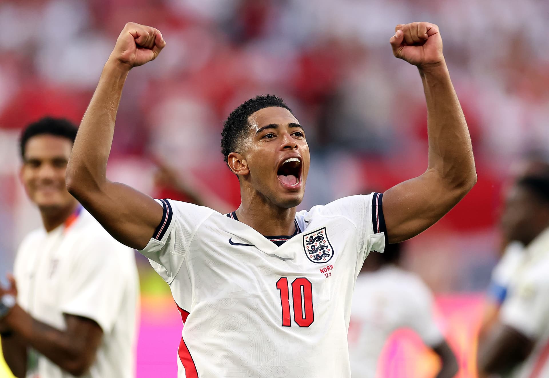 Jude Bellingham de la selección de Inglaterra, en el Mundial 2026