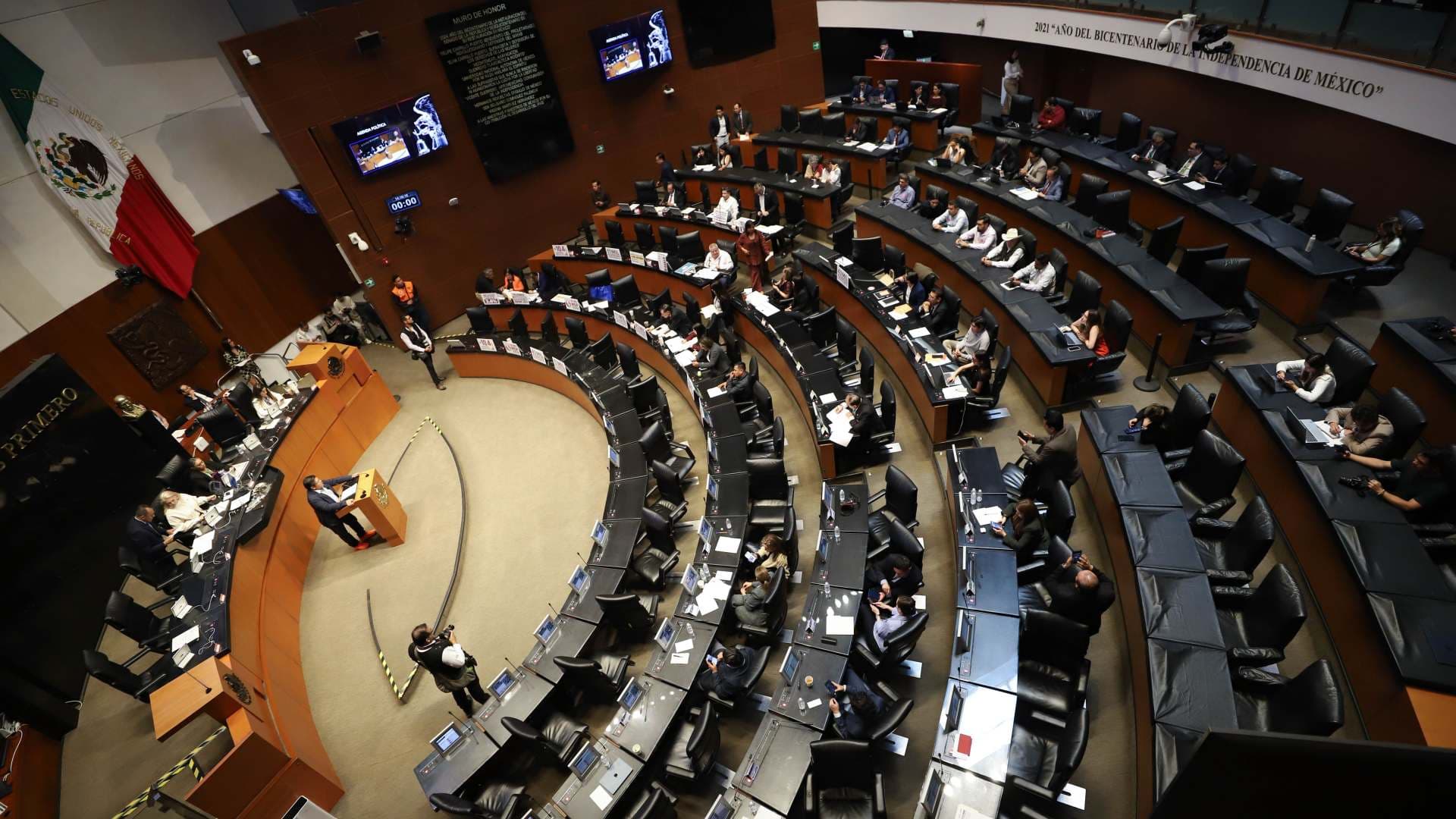 Sesión de la Comisión Permanente en el Senado de la República el 8 de julio 2026. Foto: Cuartoscuro | Archivo