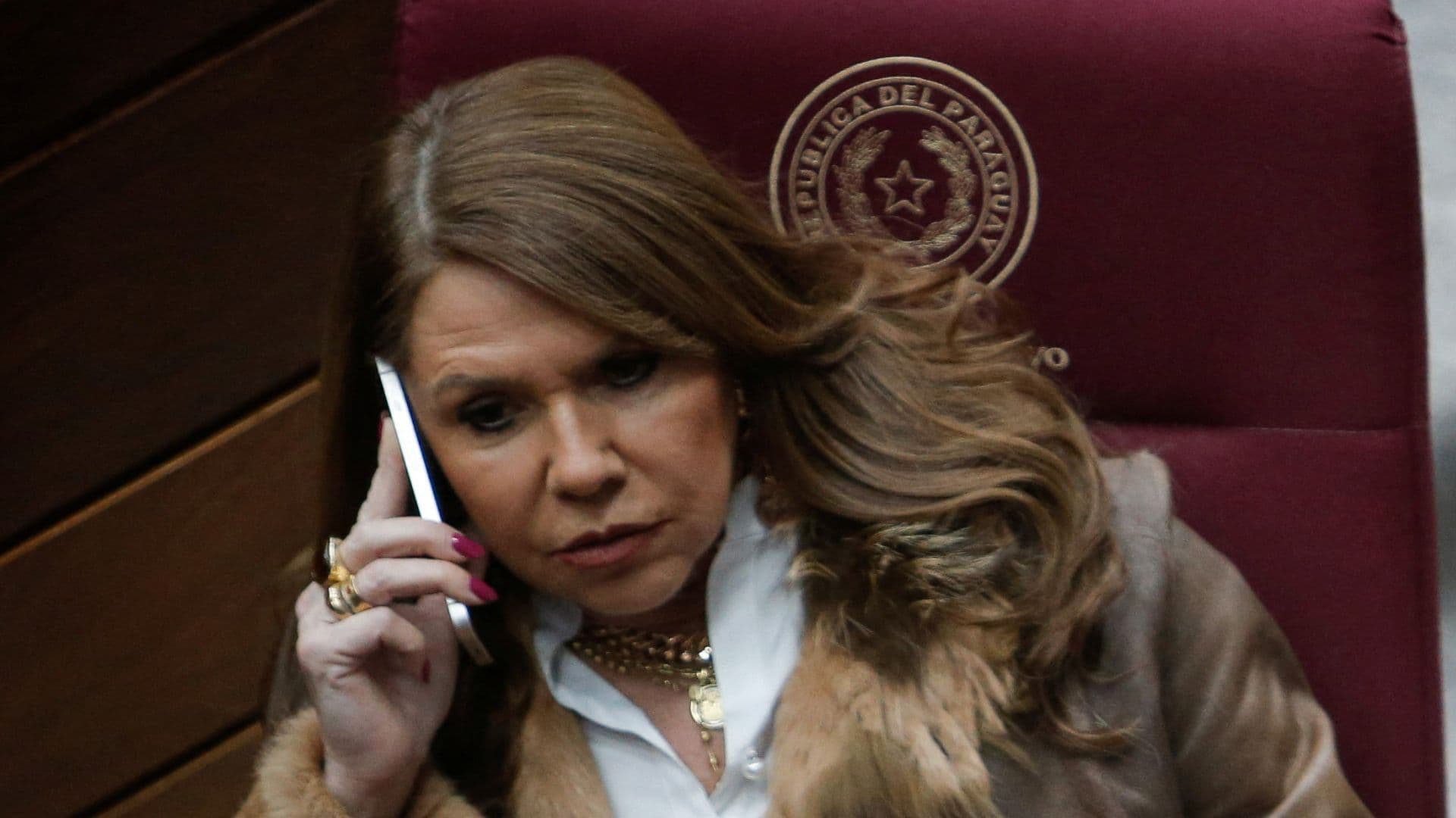 Senadora paraguaya Celeste Amarilla.