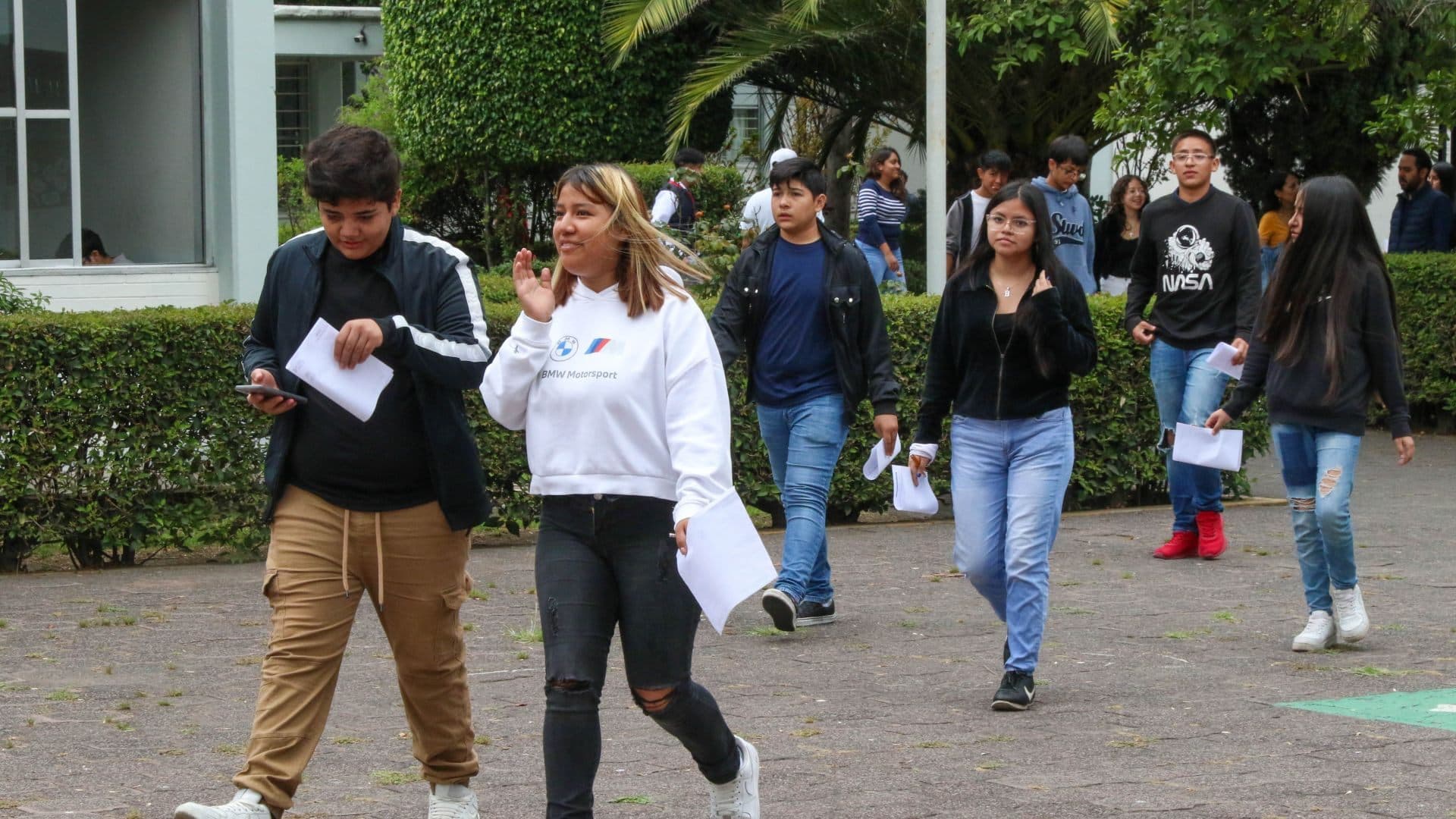 Alumnos de educación media superior
