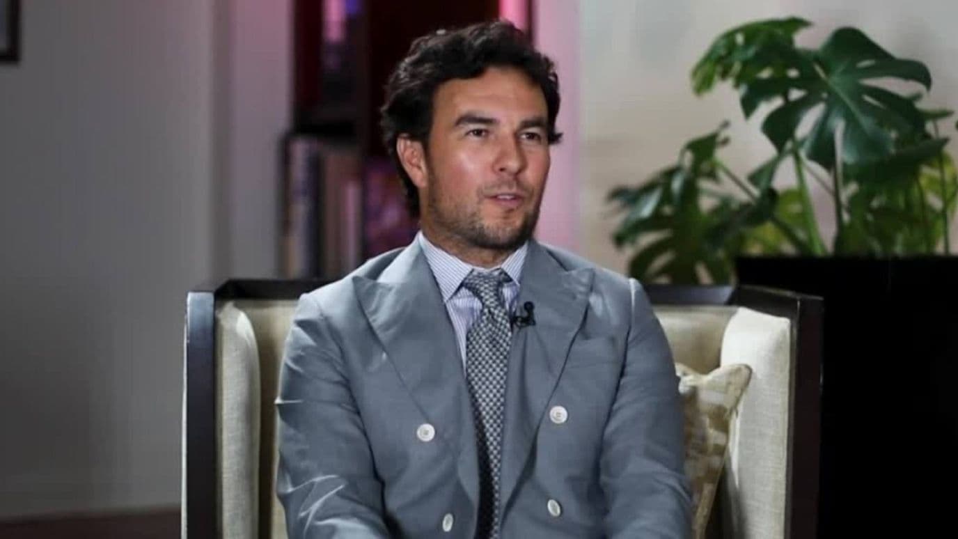 El piloto mexicano Sergio 'Checo' Pérez