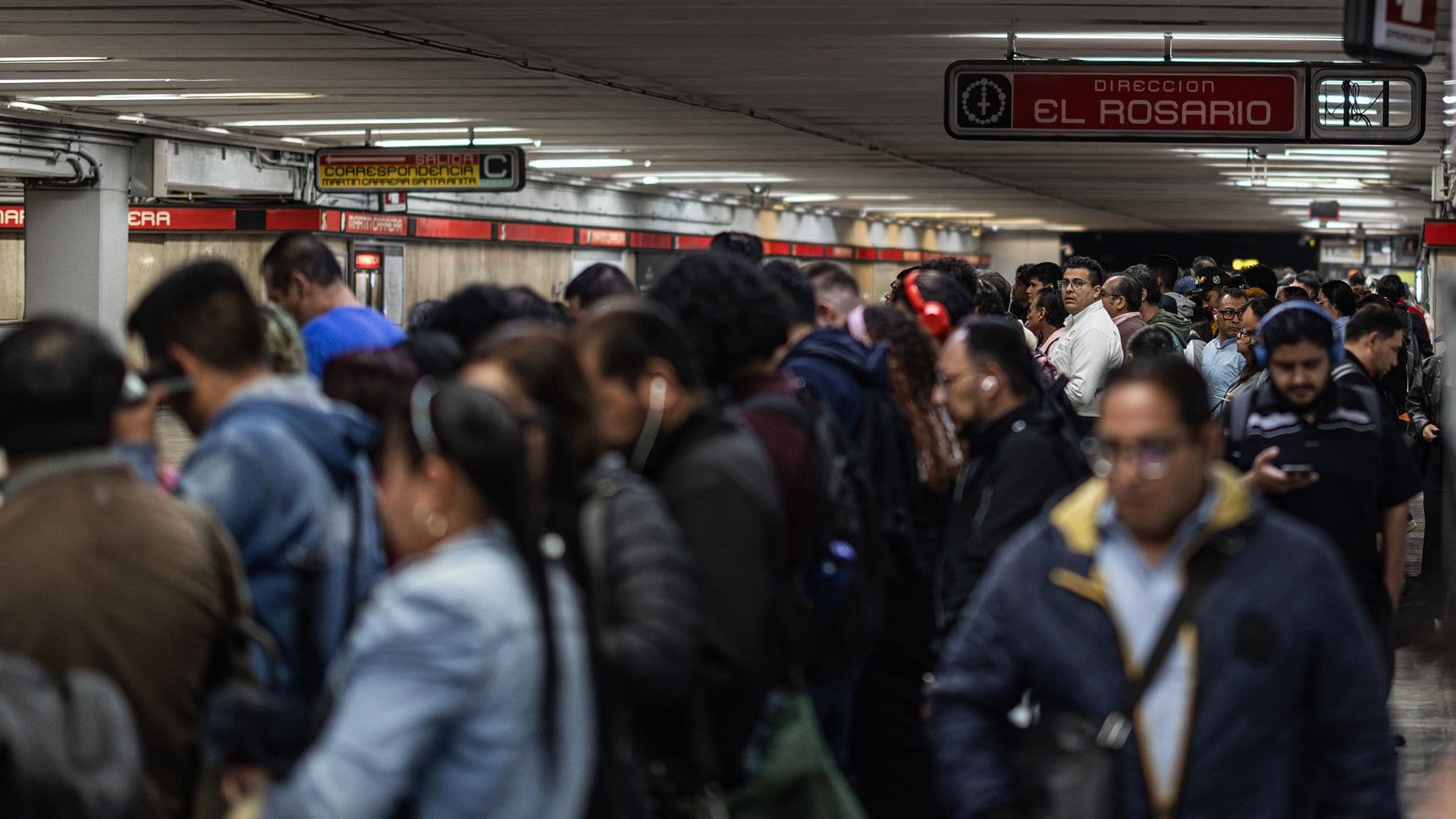 Usuarios del Metro