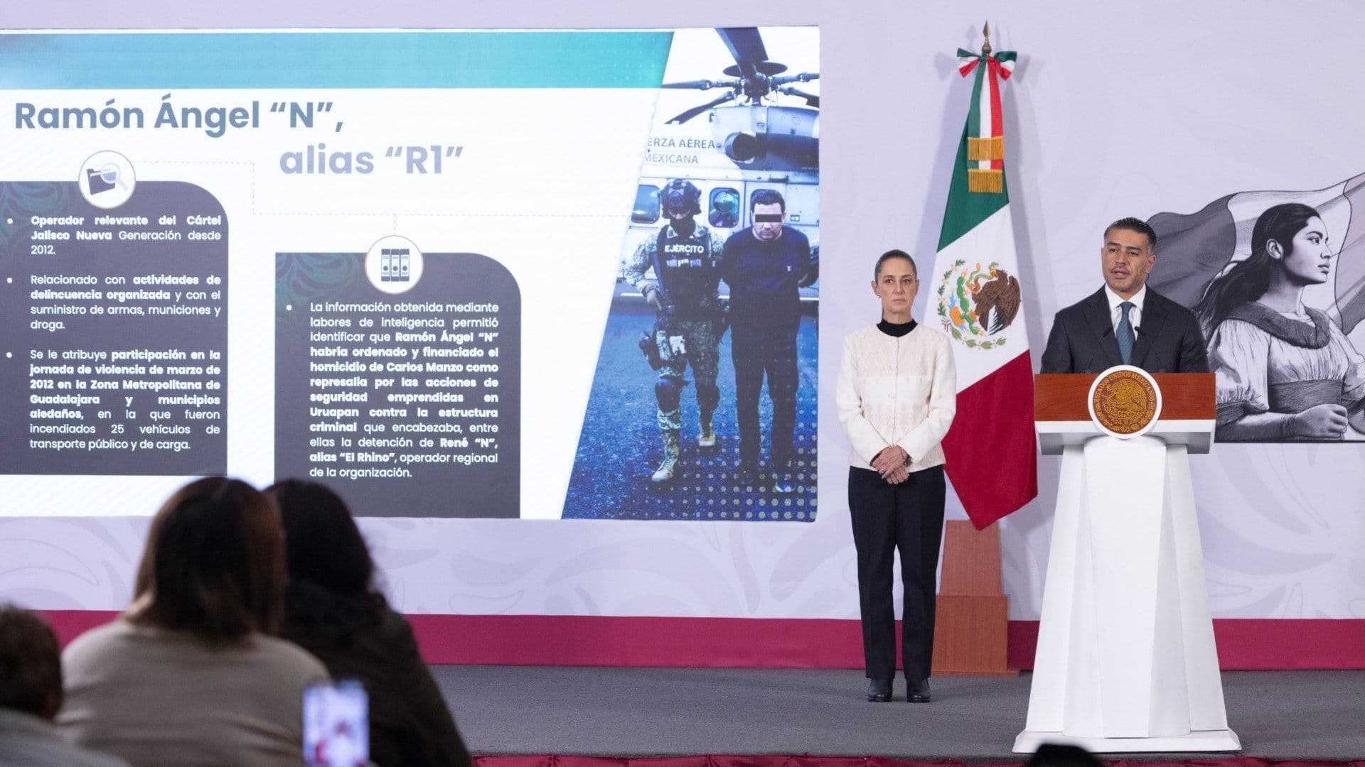 La presidenta Claudia Sheinbaum.