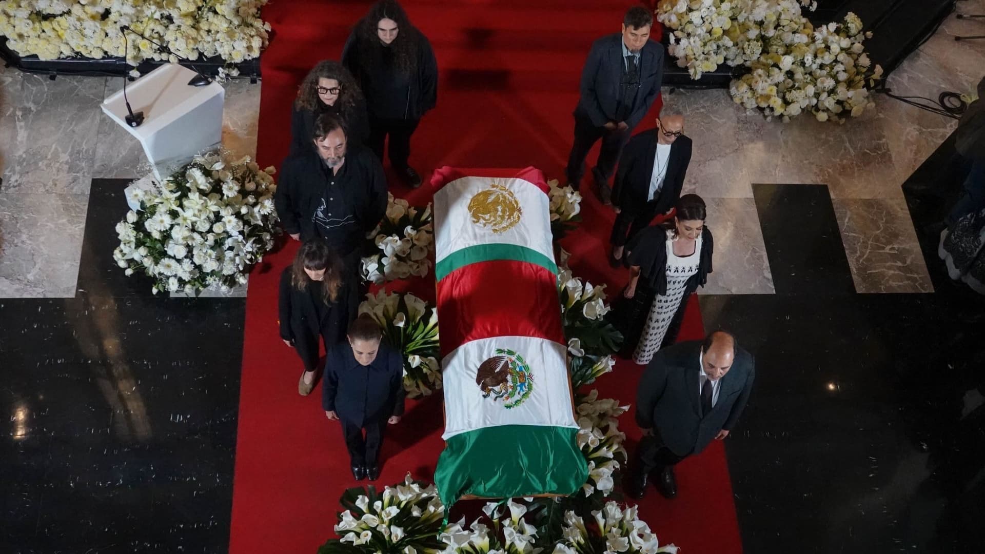 Homenaje Cuauhtémoc Cárdenas en Bellas Artes; Despiden con Último Adiós| FOTOS