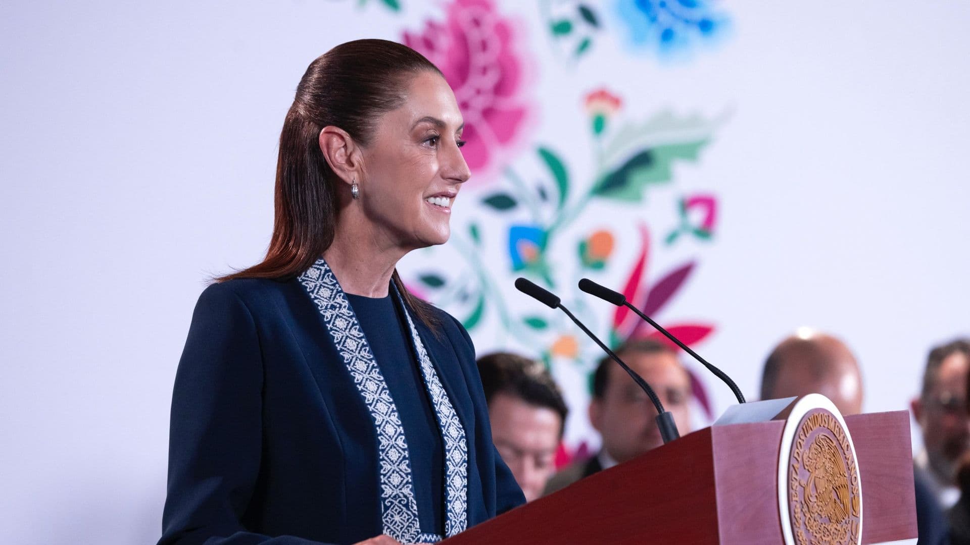 Claudia Sheinbaum en la conferencia del 21 de septiembre de 2026