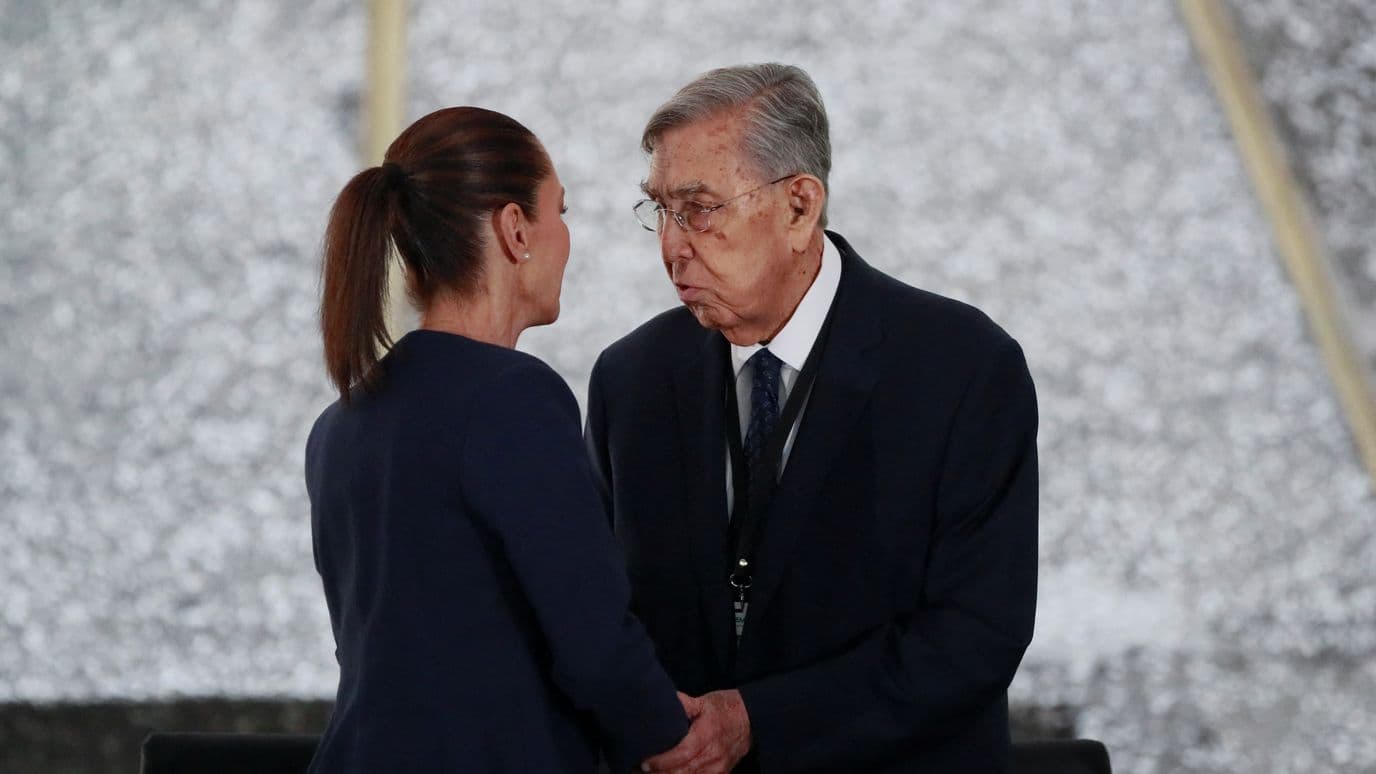 Claudia Sheinbaum y Cuauhtémoc Cárdenas