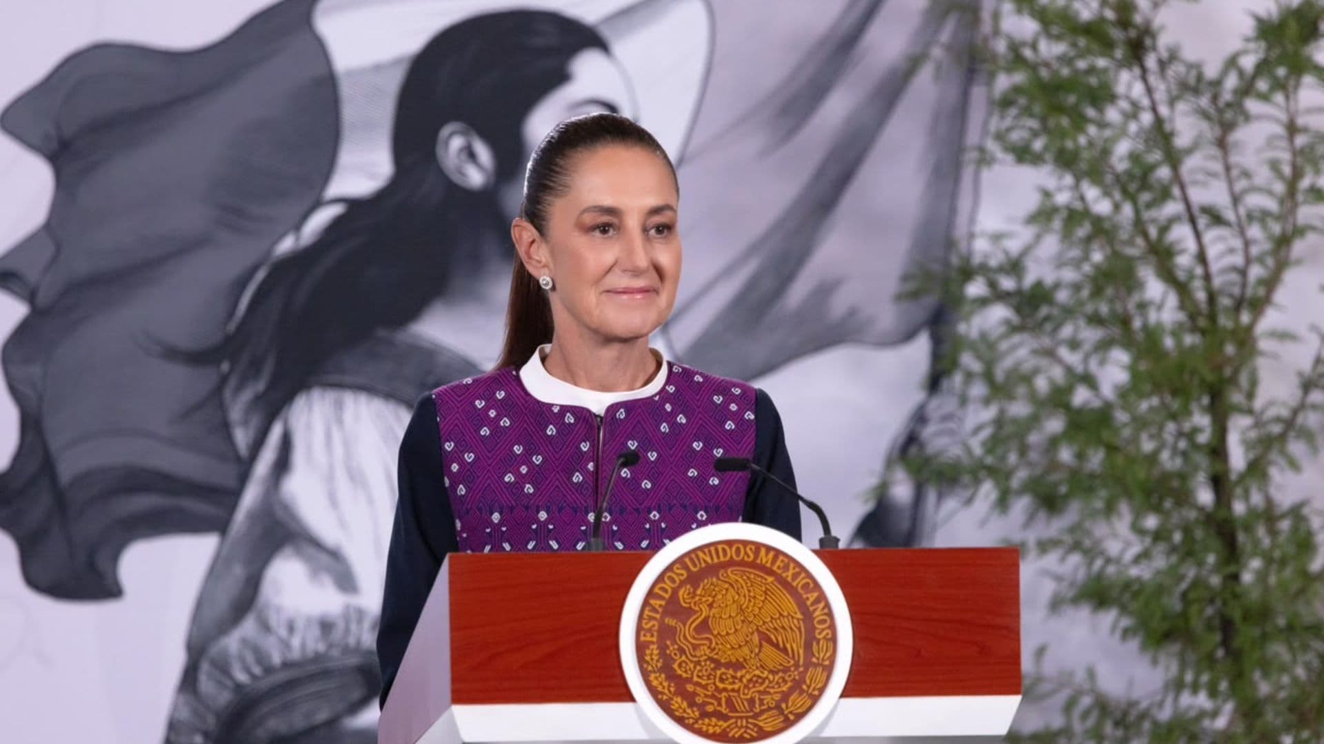 La presidenta Claudia Sheinbaum
