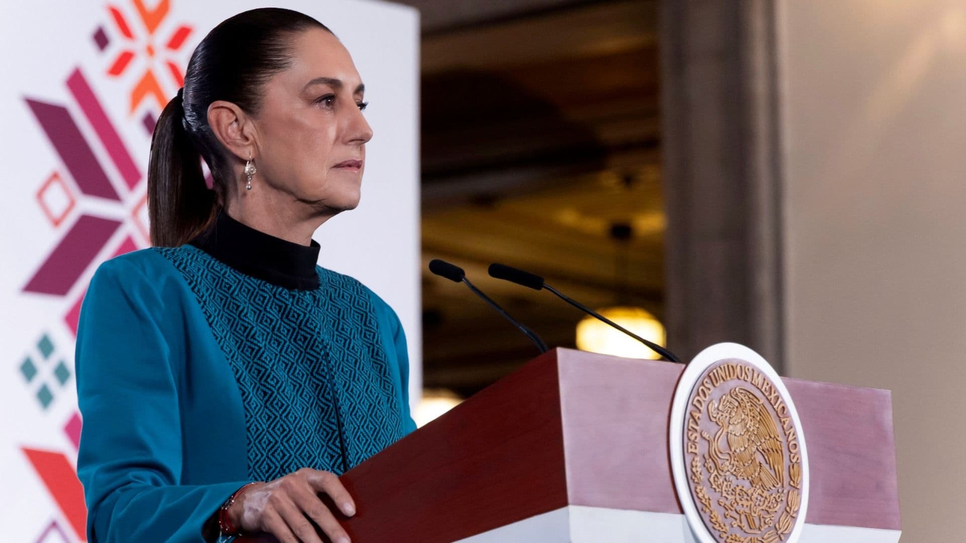 Claudia Sheinbaum en conferencia de prensa mañanera. Foto: Presidencia de la República
