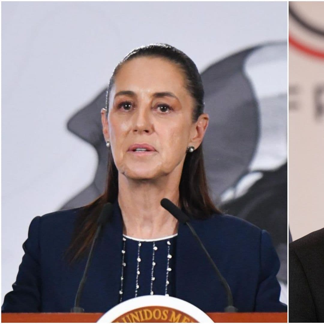 Claudia Sheinbaum, presidenta de México, y Jamieson Greer, representante Comercial de EUA