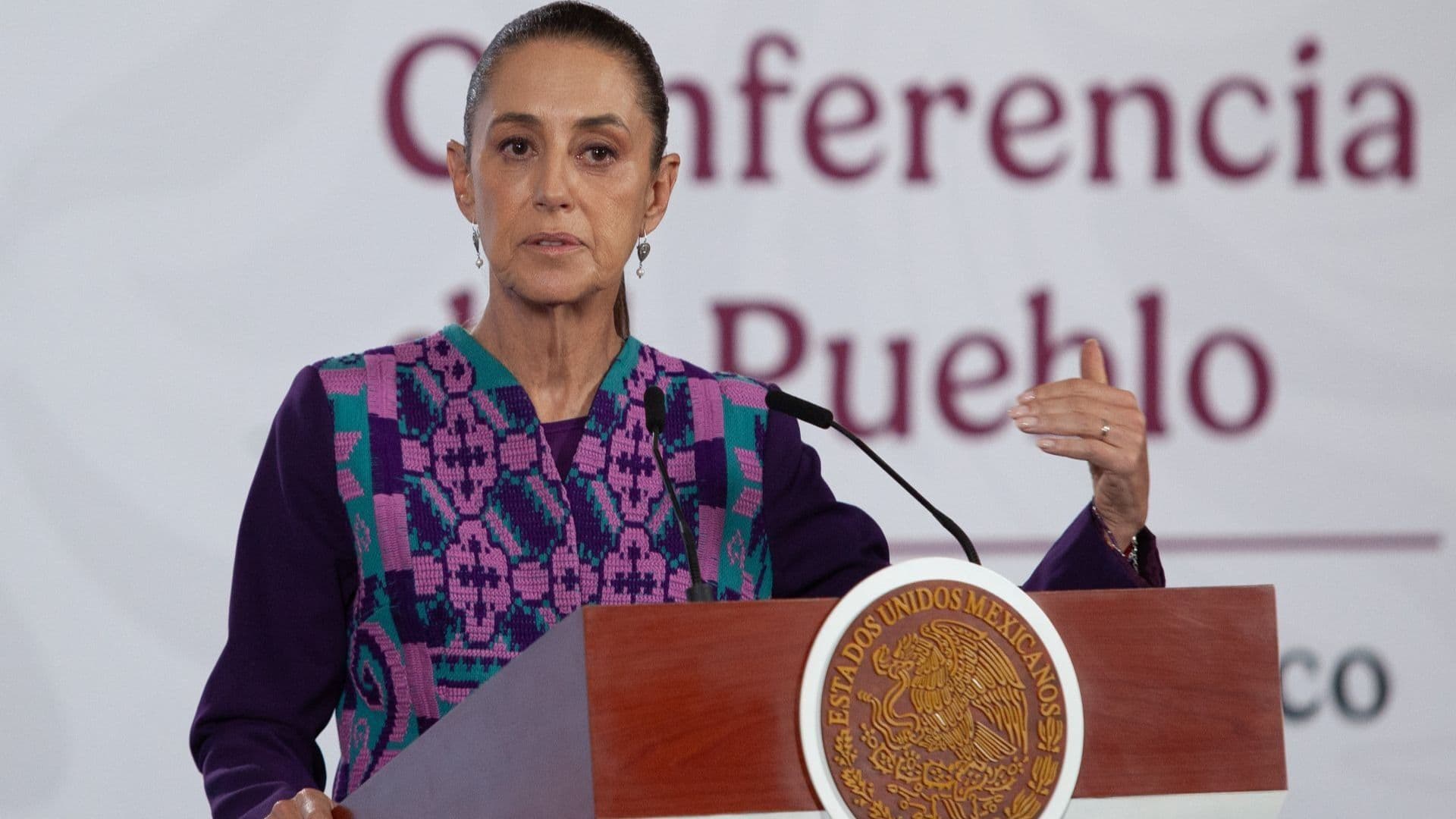 Claudia Sheinbaum, presidenta de México.