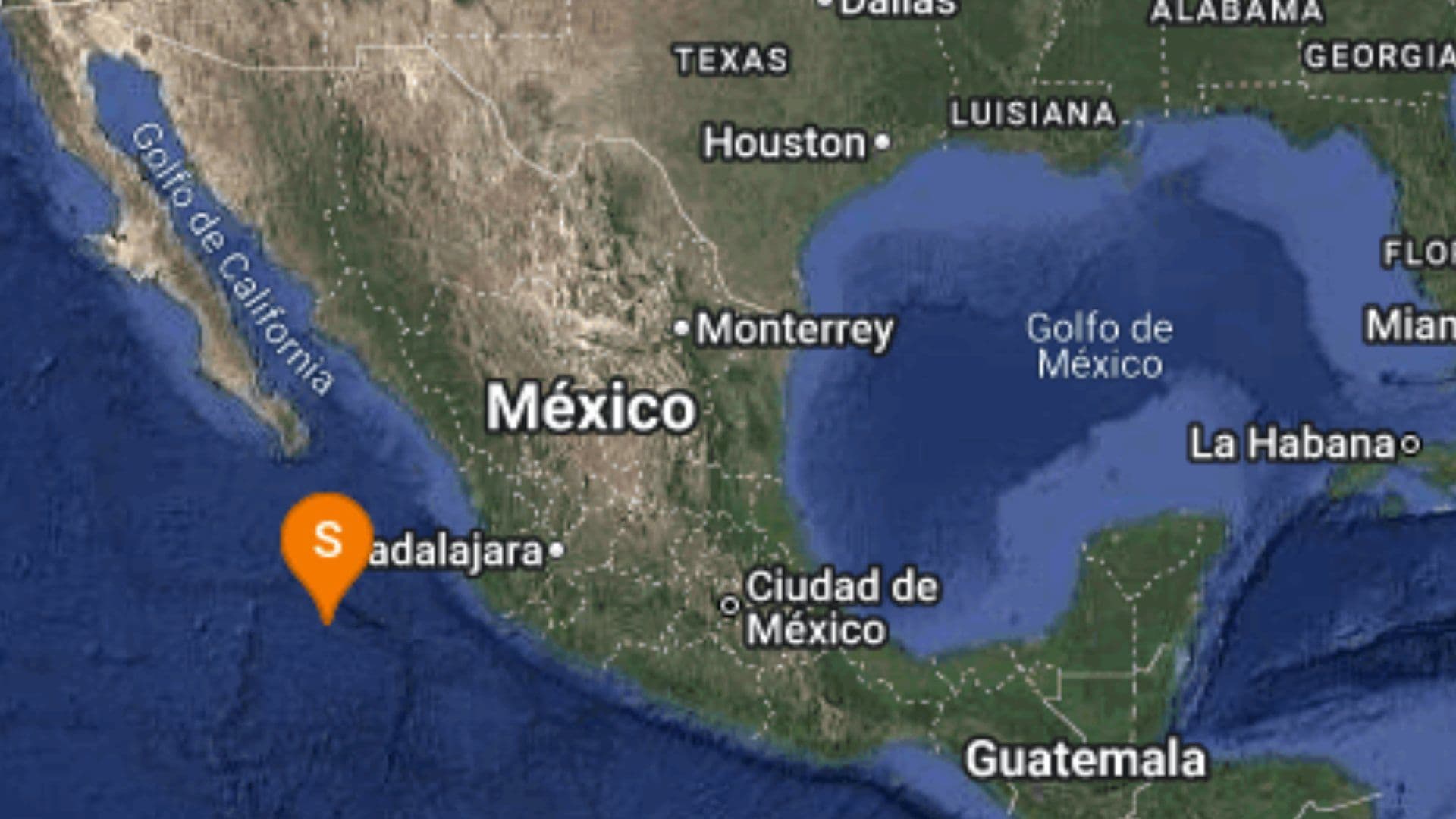 Sismo Puerto Vallarta