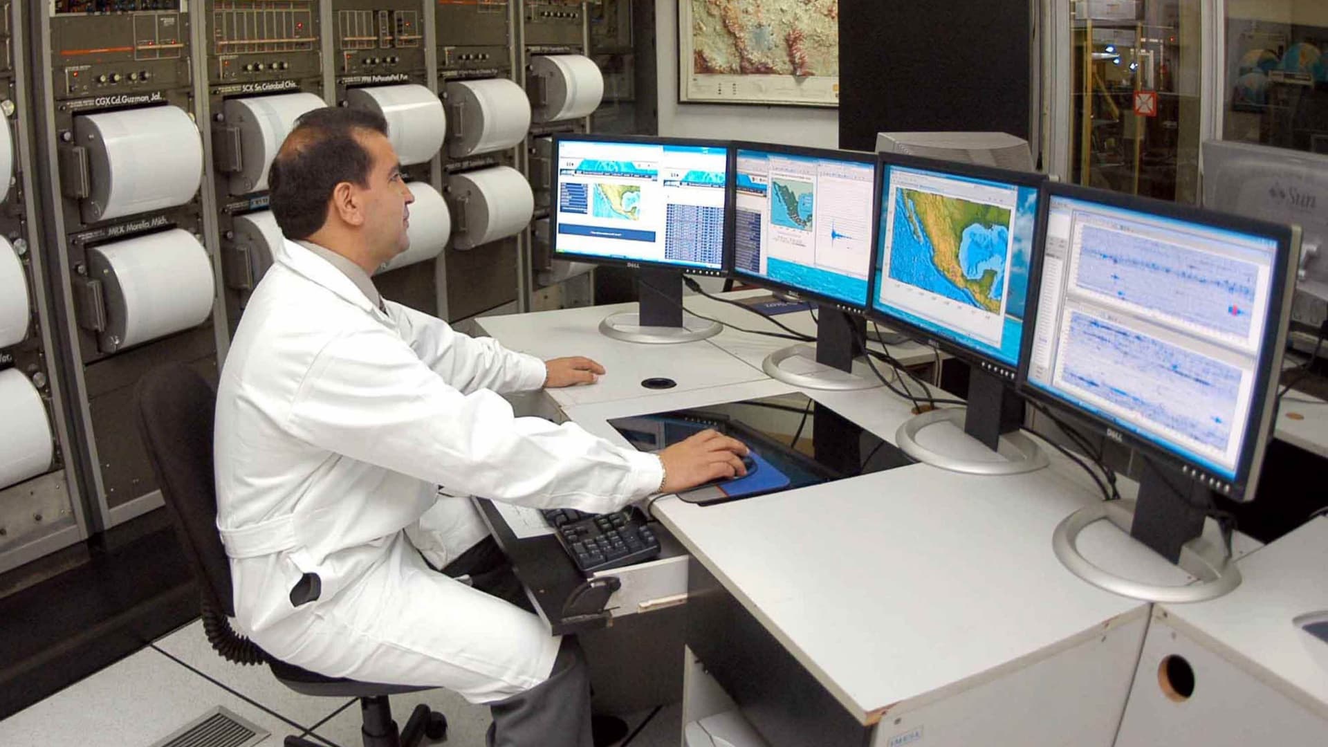 Instalaciones del Servicio Sismológico Nacional, de la UNAM. Foto: Cuartoscuro | Archivo