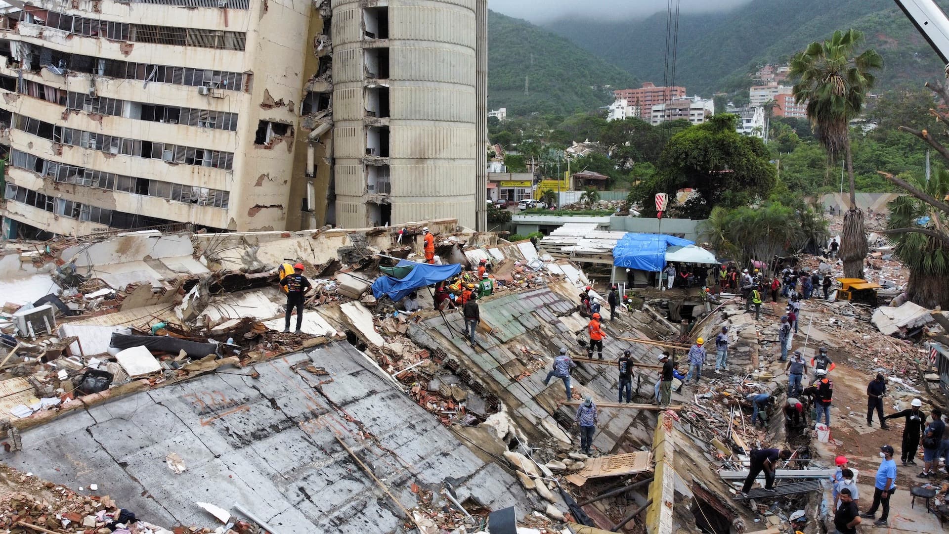 Sismo en La Guaira, Venezuela