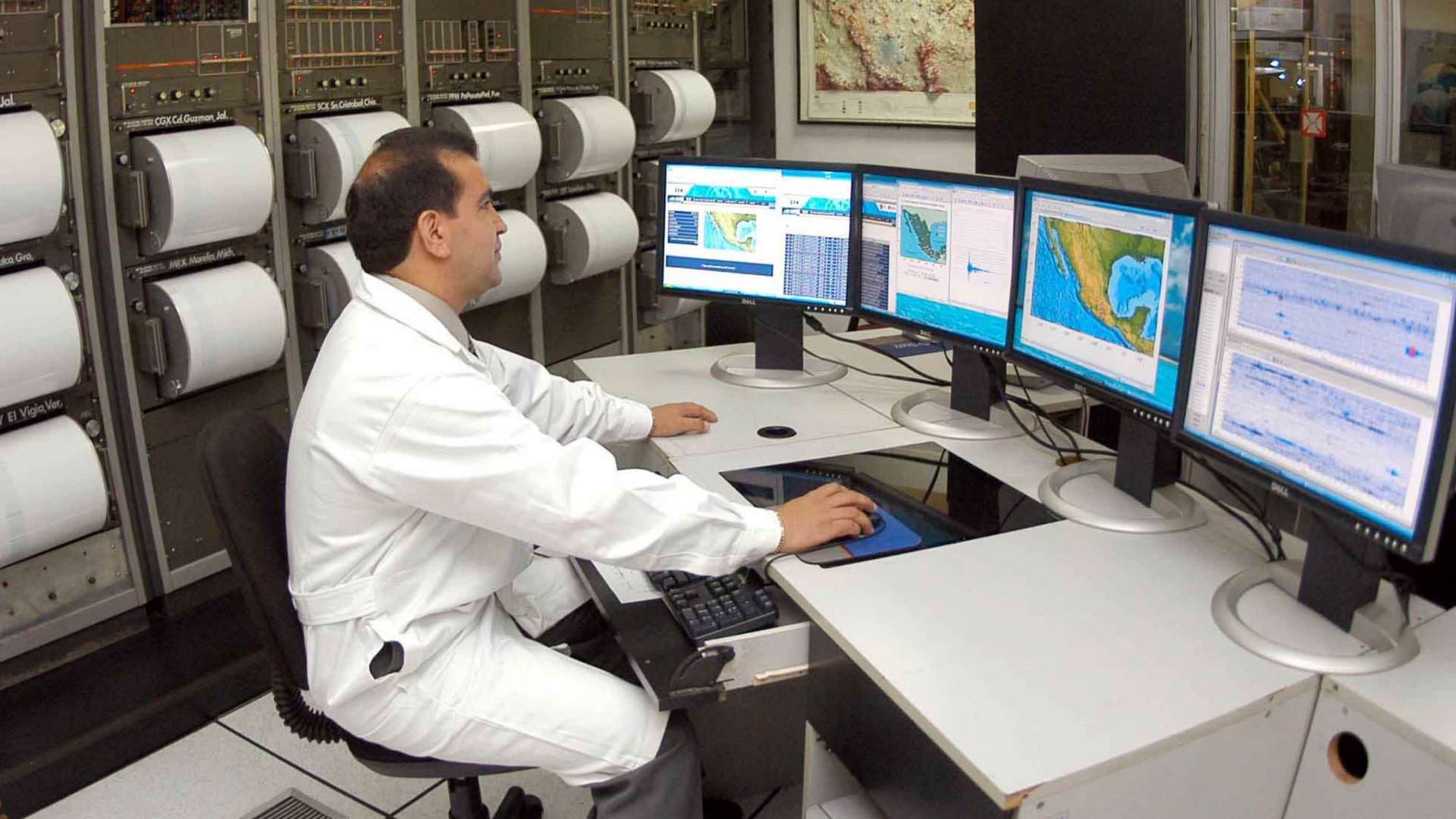 Centro Alterno de Monitoreo (CAM) del Servicio Sismológico Nacional (SSN) en Hidalgo. Foto: Cuartoscuro | Archivo