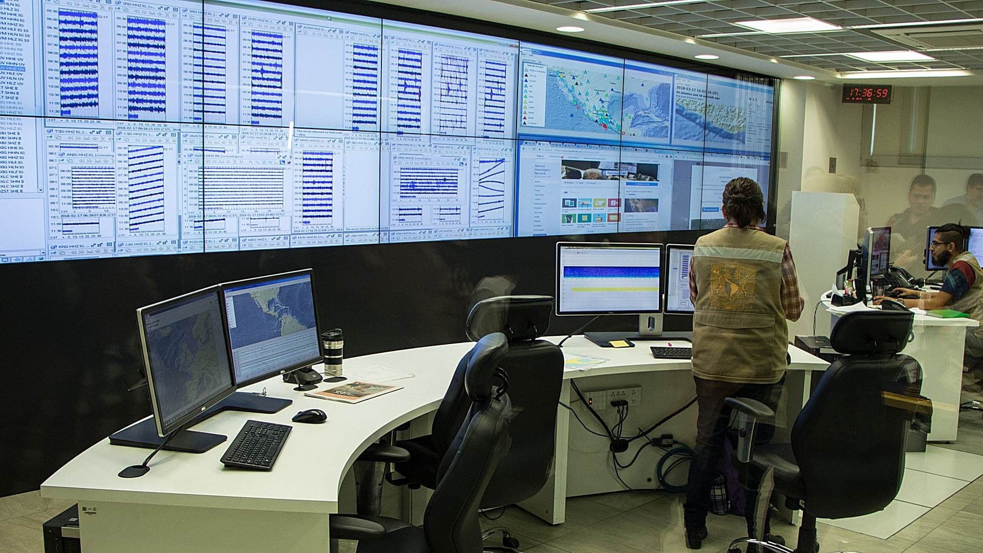 Instalaciones del Servicio Sismológico Nacional de la UNAM en 2018. Foto: Cuartoscuro | Archivo