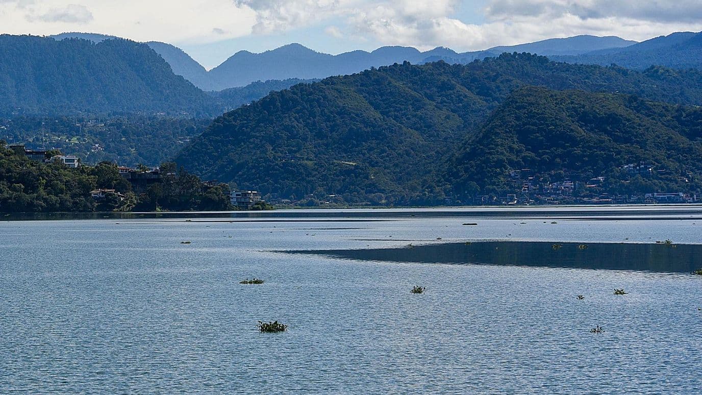 Presa Valle de Bravo del Sistema Cutzamala en octubre 2025. Foto: Cuartoscuro | Archivo