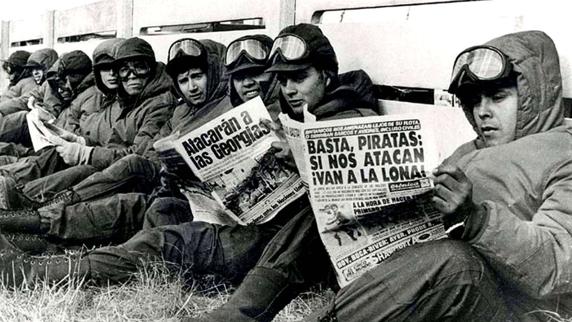 Soldados de Argentina en la Malvinas