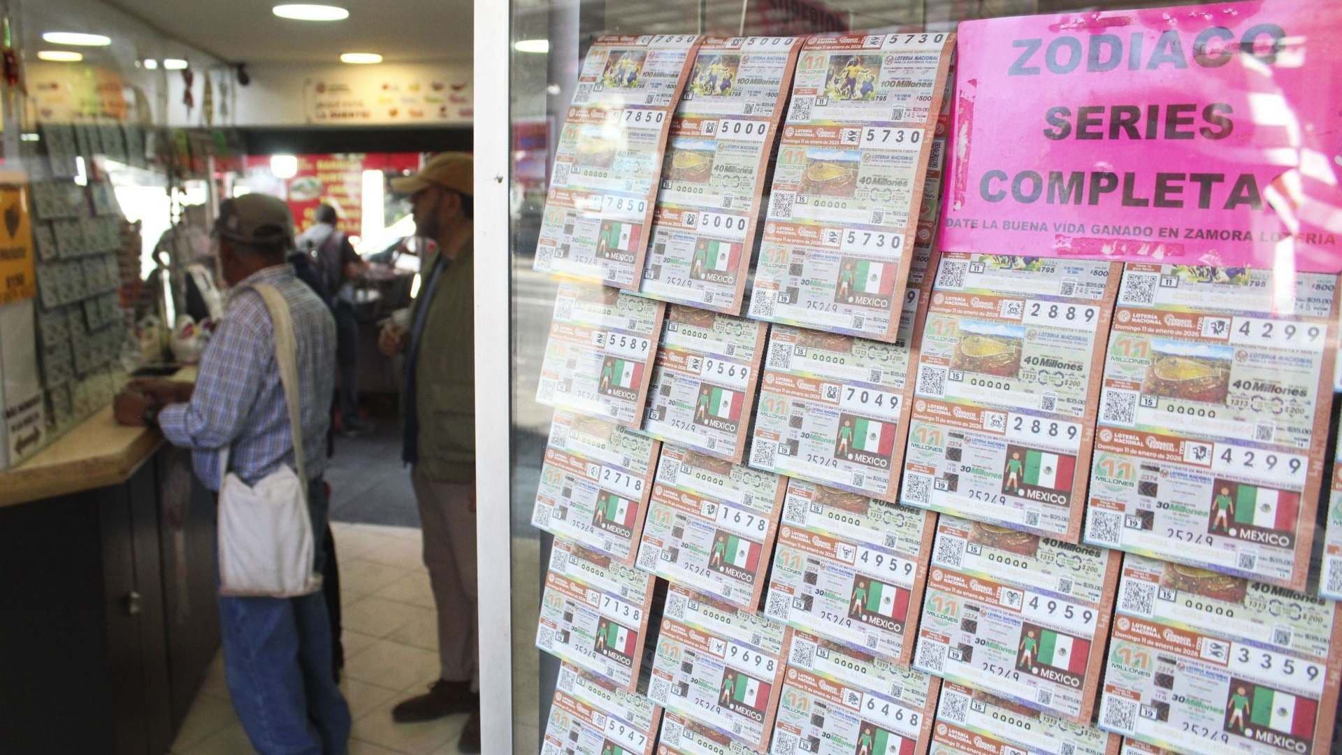 Billetes en venta del Sorteo Zodiaco de la Lotería Nacional