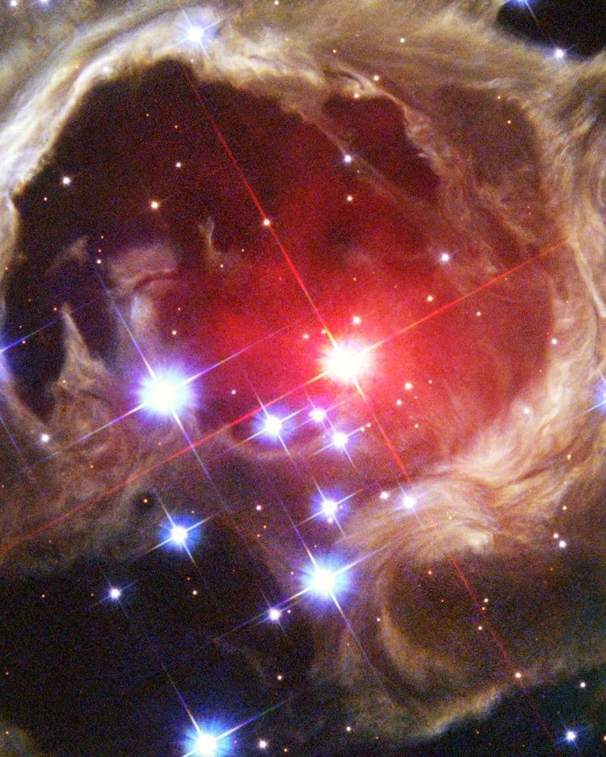 Ilustración de una supernova