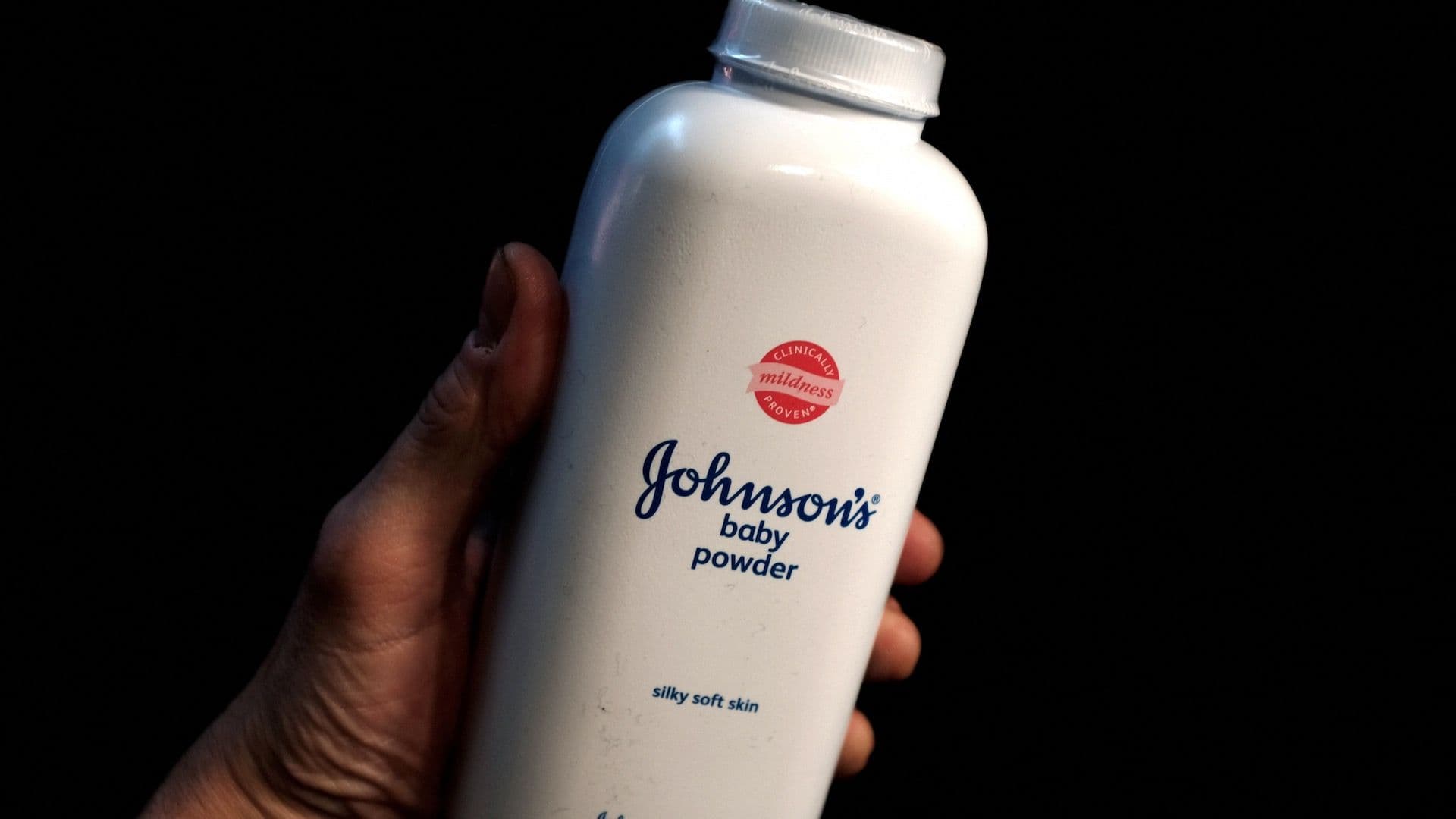 Talco de la marca Johnson &amp; Johnson