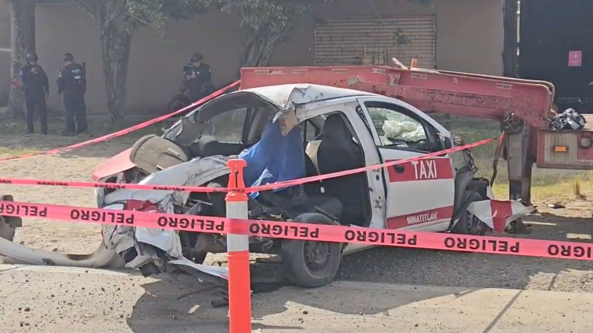 El accidente ocurrió sobre la carretera Transístmica, a la altura de Estero del Pantano. Foto: N+